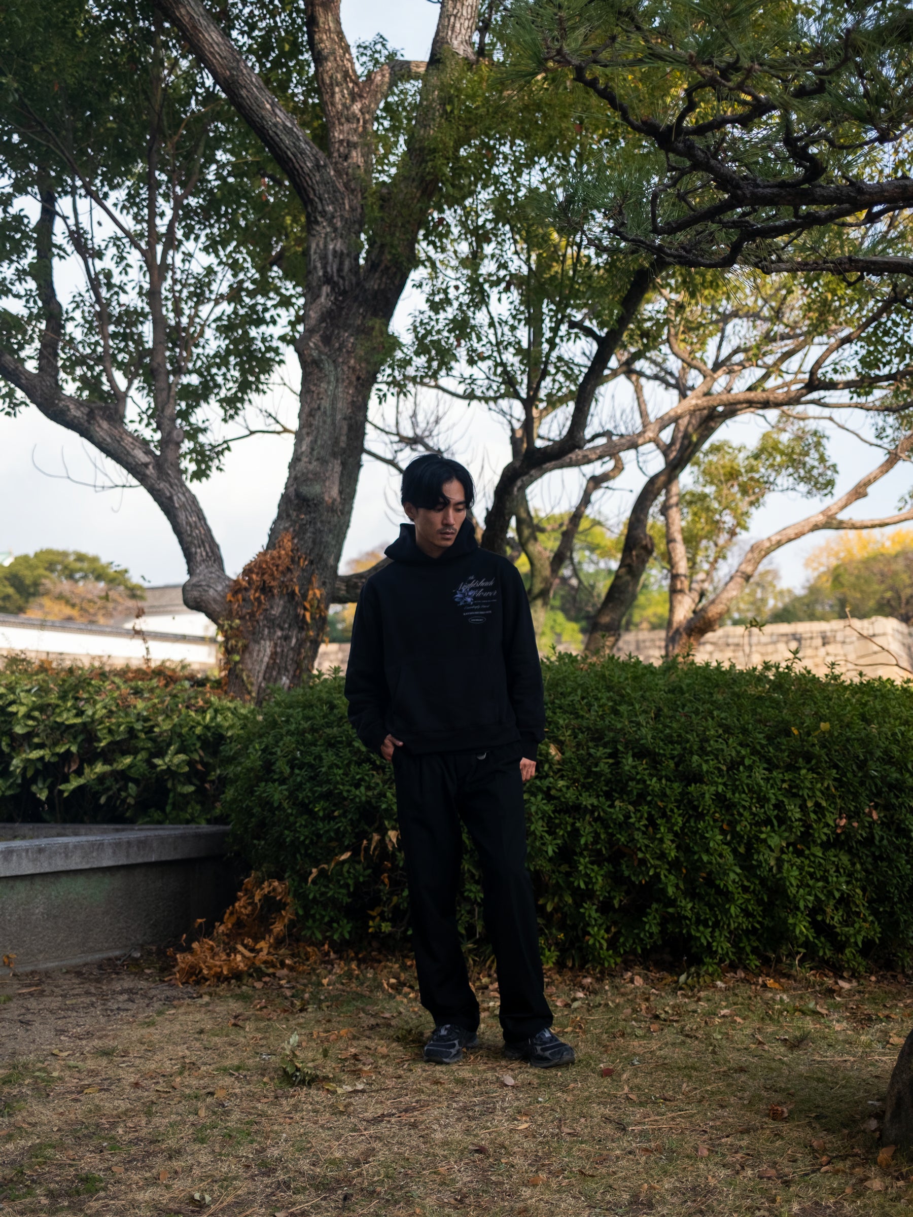 Nightshade Box Hoodie - Black
