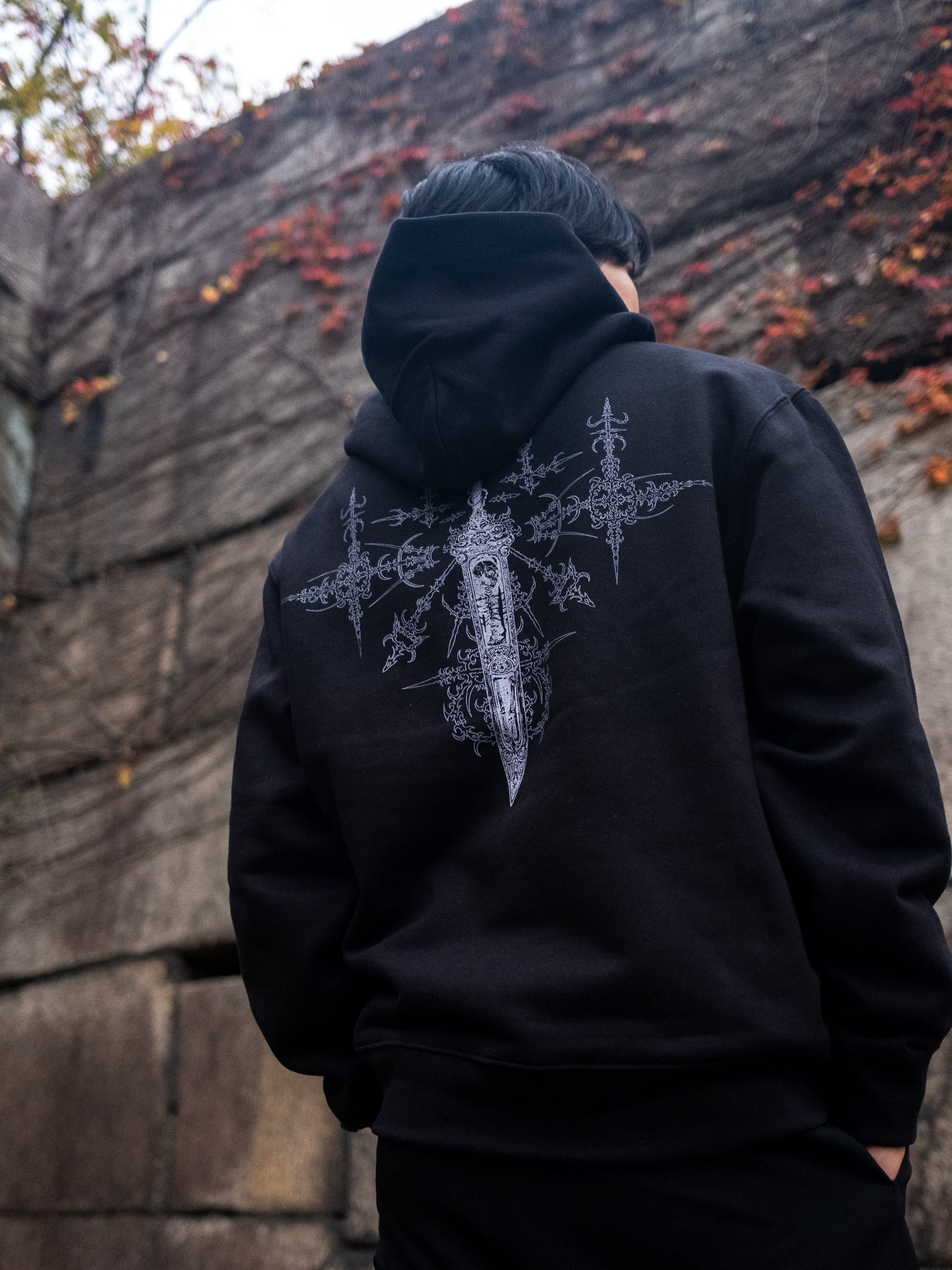 Judicator Box Hoodie - Black