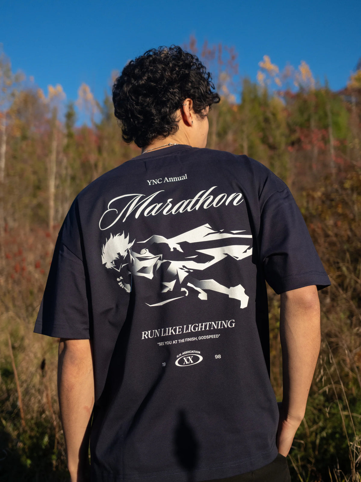 Godspeed Tee - Navy