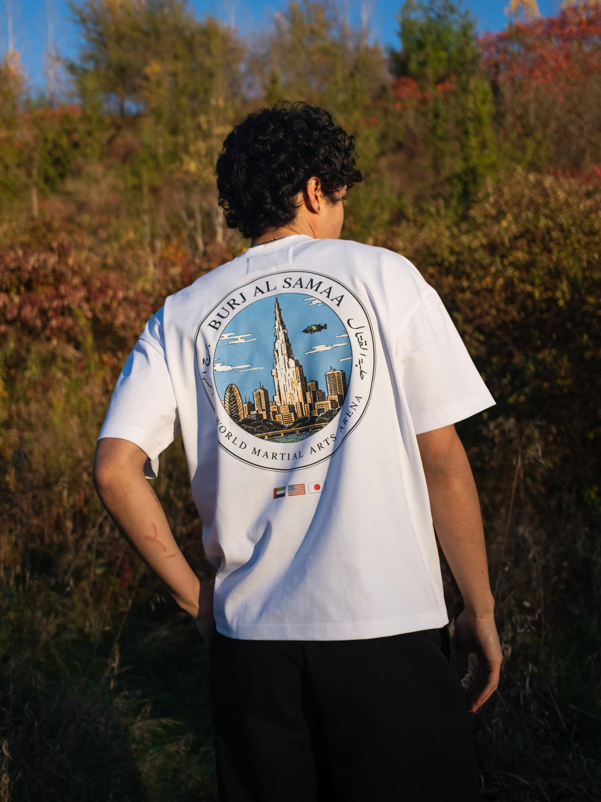 Sky Tower Tee - White