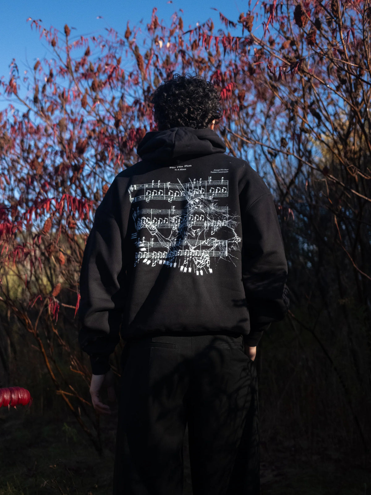 Plin Plon Hoodie - Black