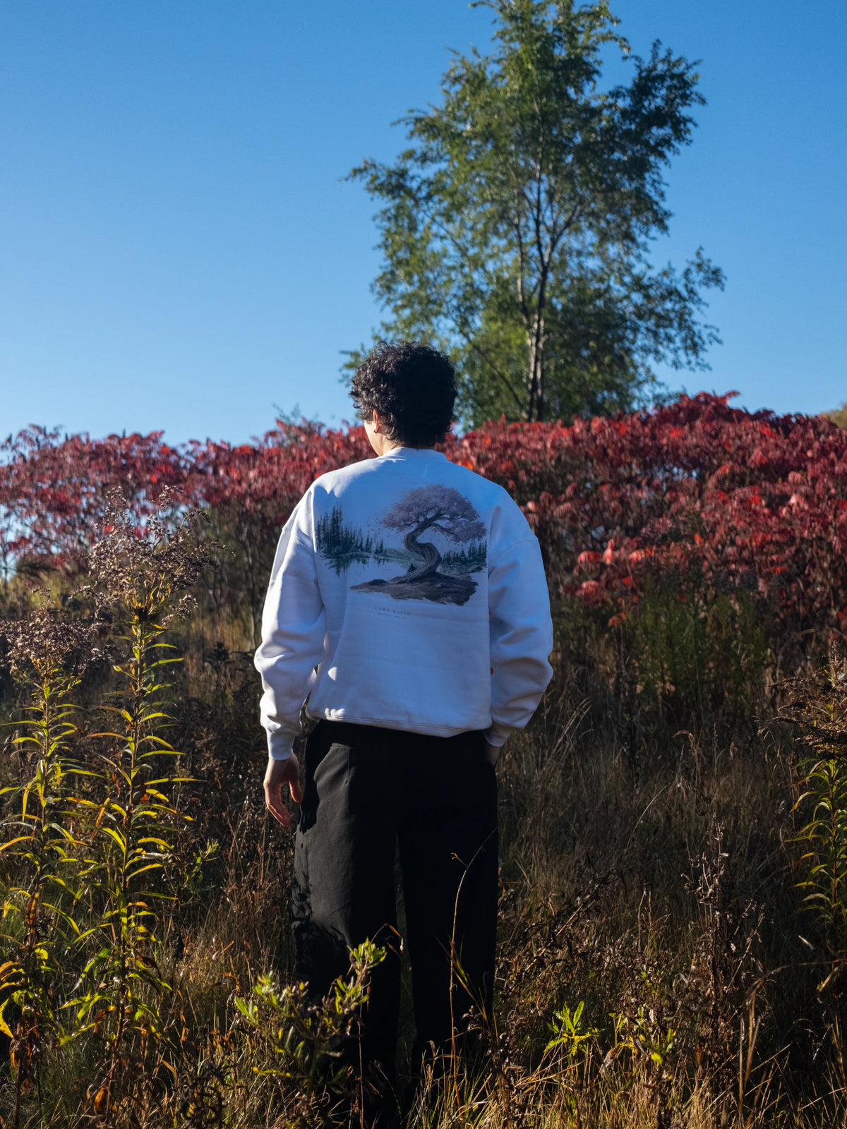 Kaito Crewneck - White