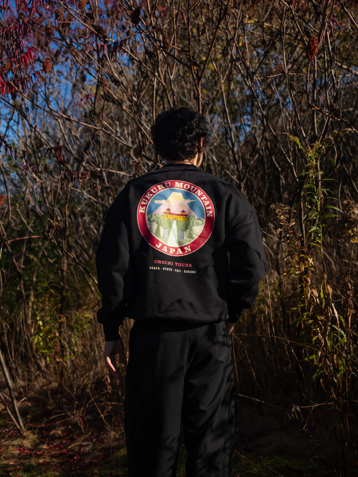 Kukuru Crewneck - Black