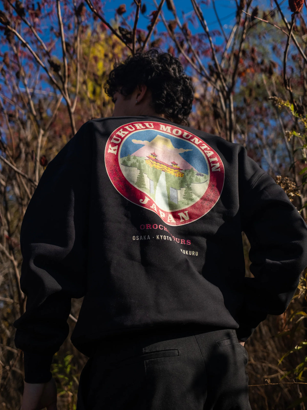 Kukuru Crewneck - Black