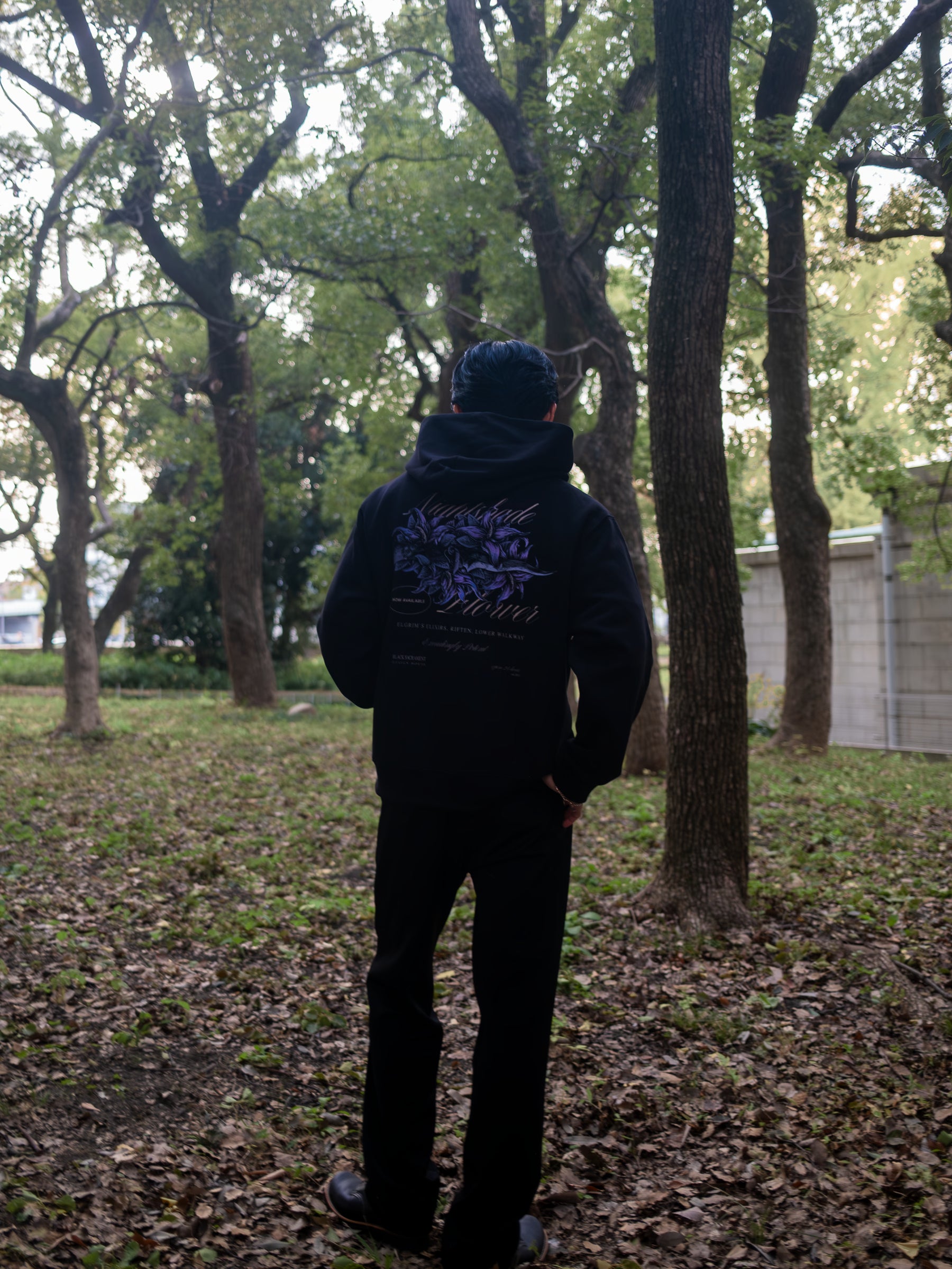 Nightshade Box Hoodie - Black