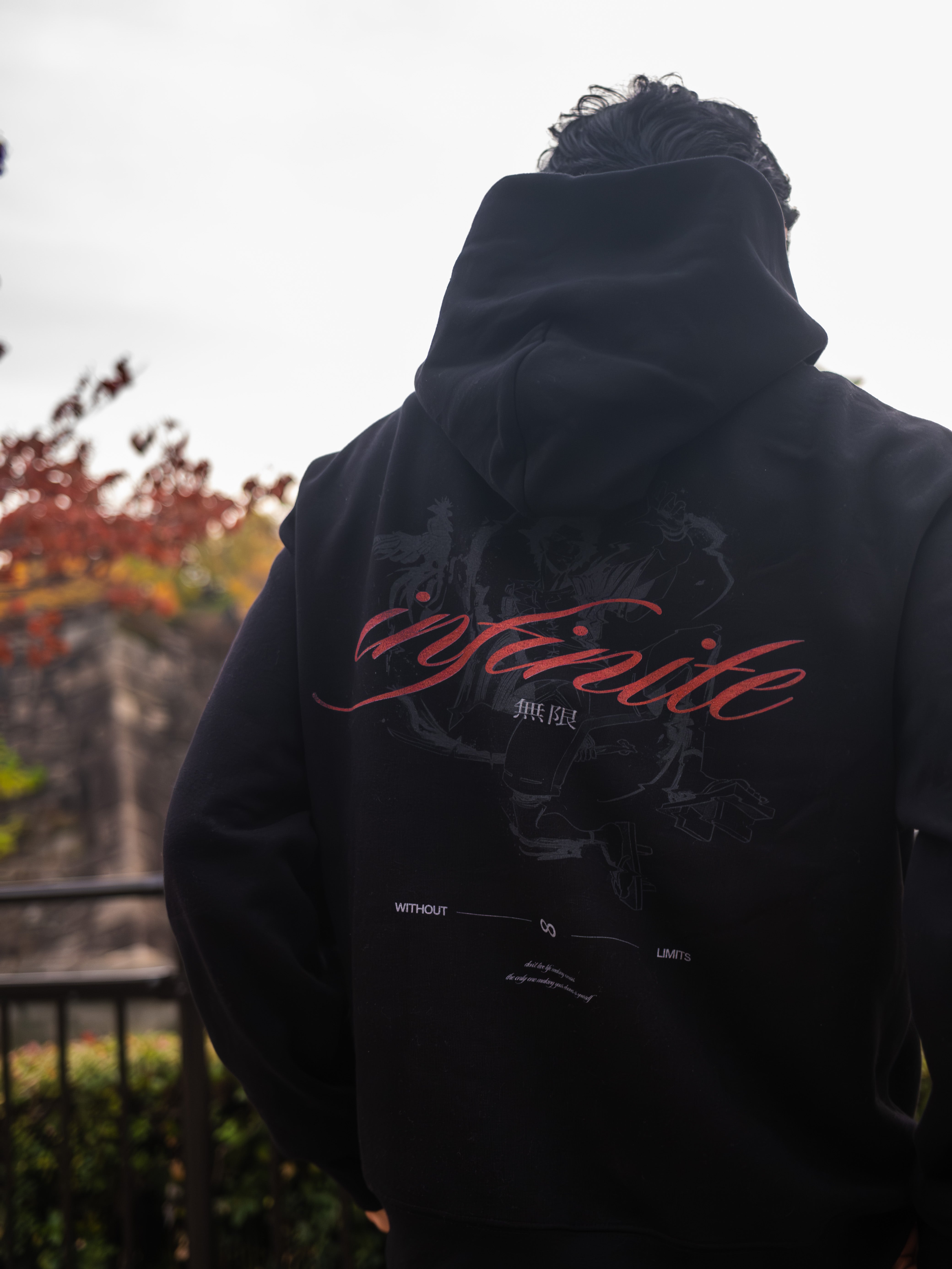 Infinite Box Hoodie - Black