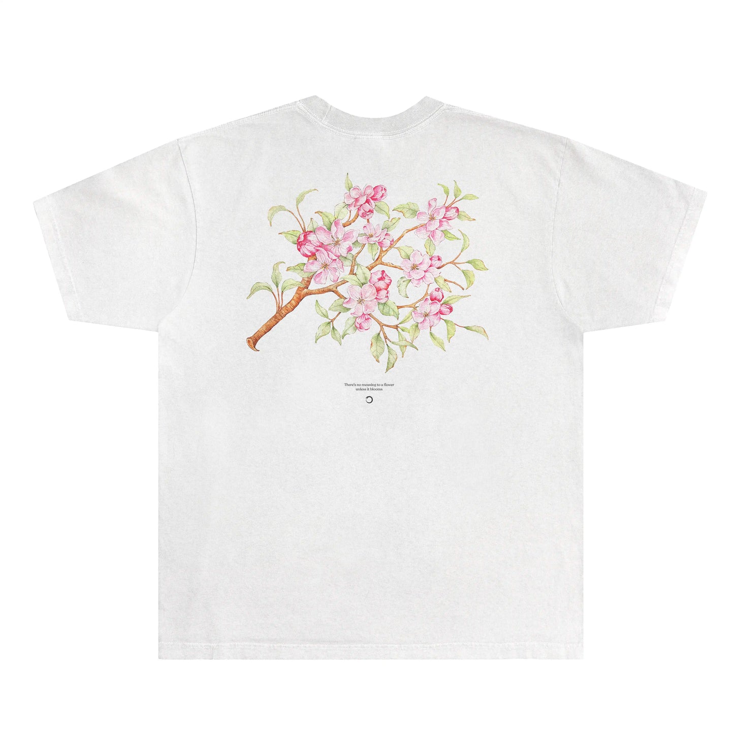 Apple Blossom Tee - White
