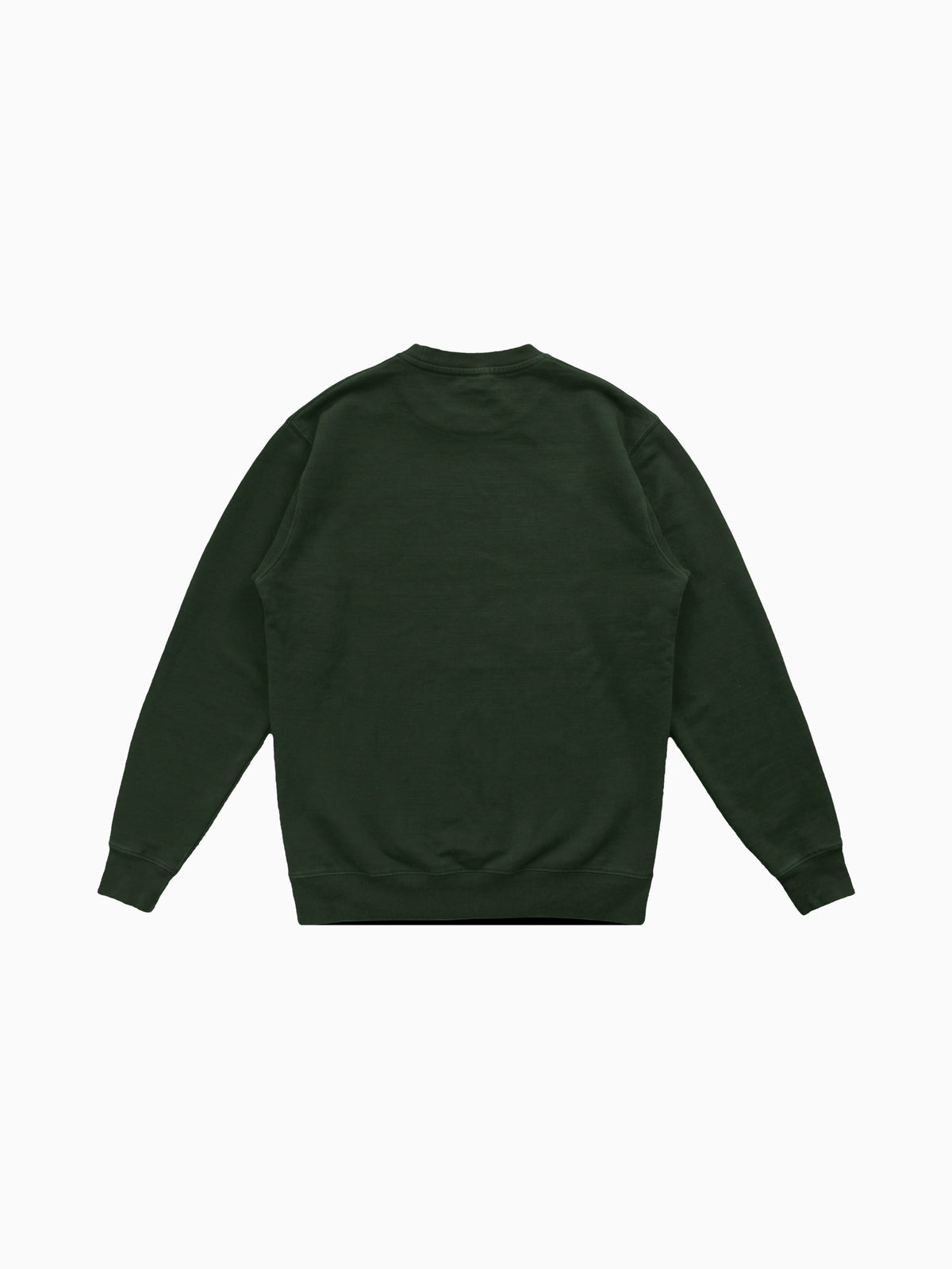 Blank Crewneck - Forest Green (back mockup)