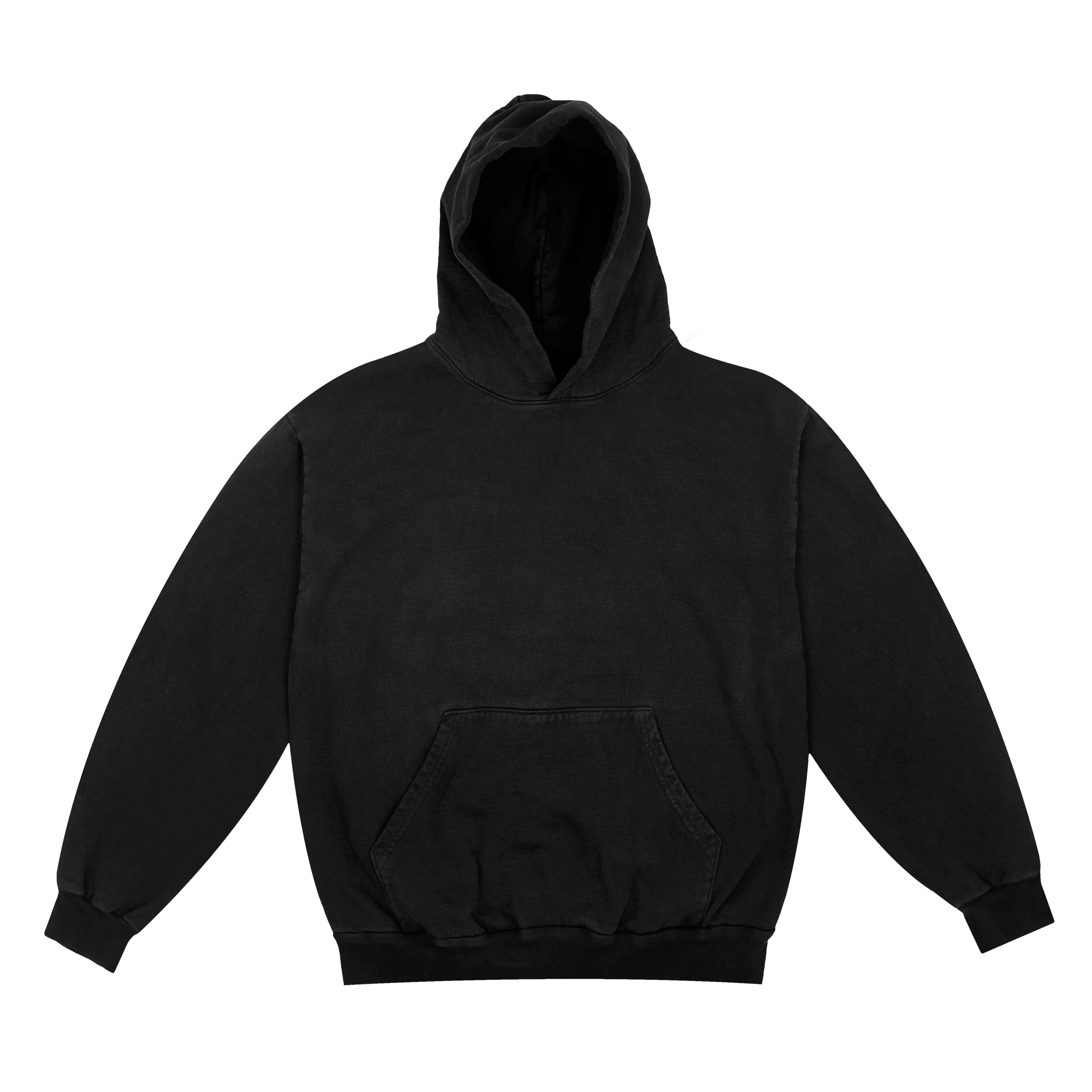 Divine Dragon Box Hoodie - Black