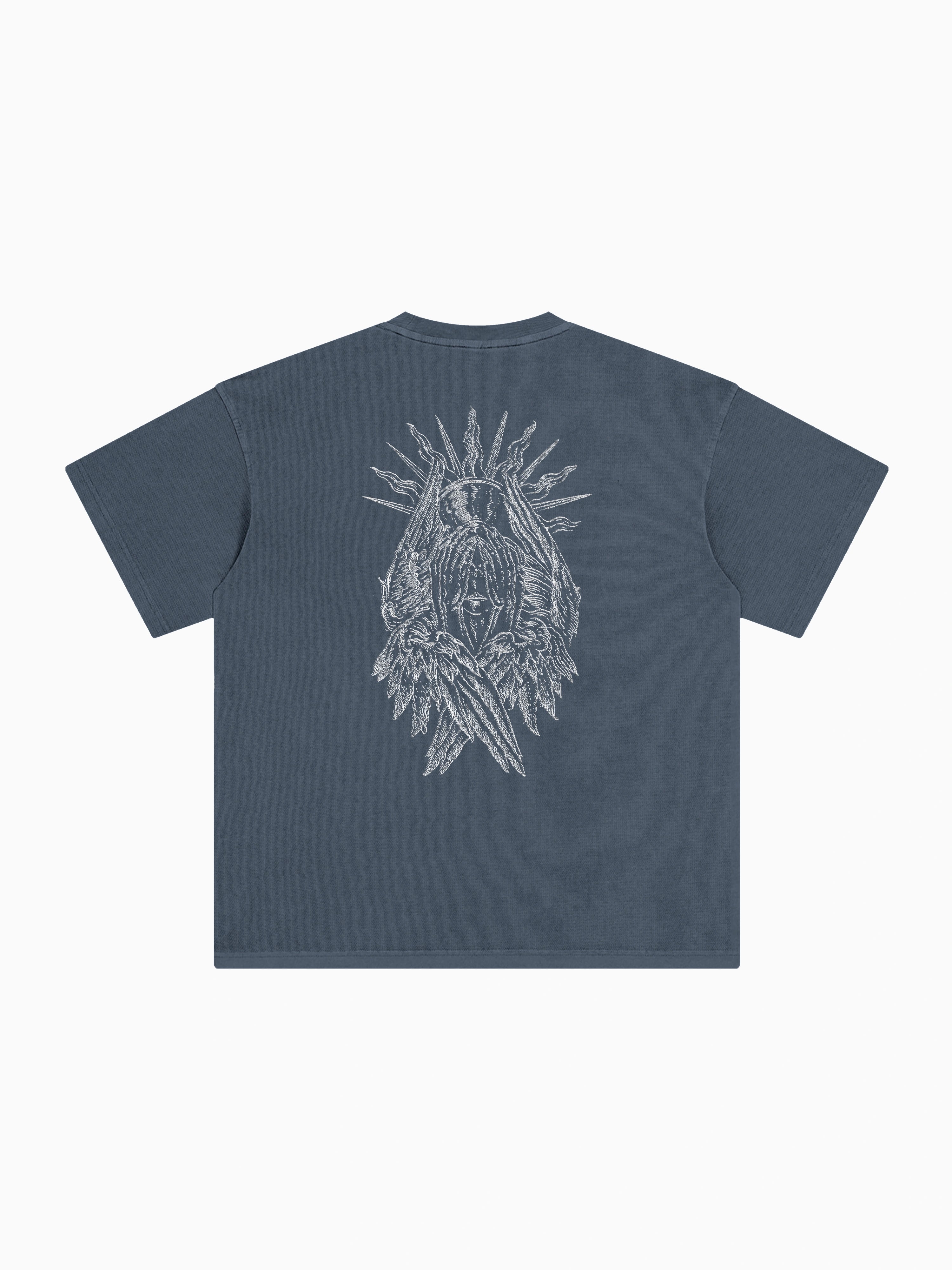 Crisanta Box Tee - Slate