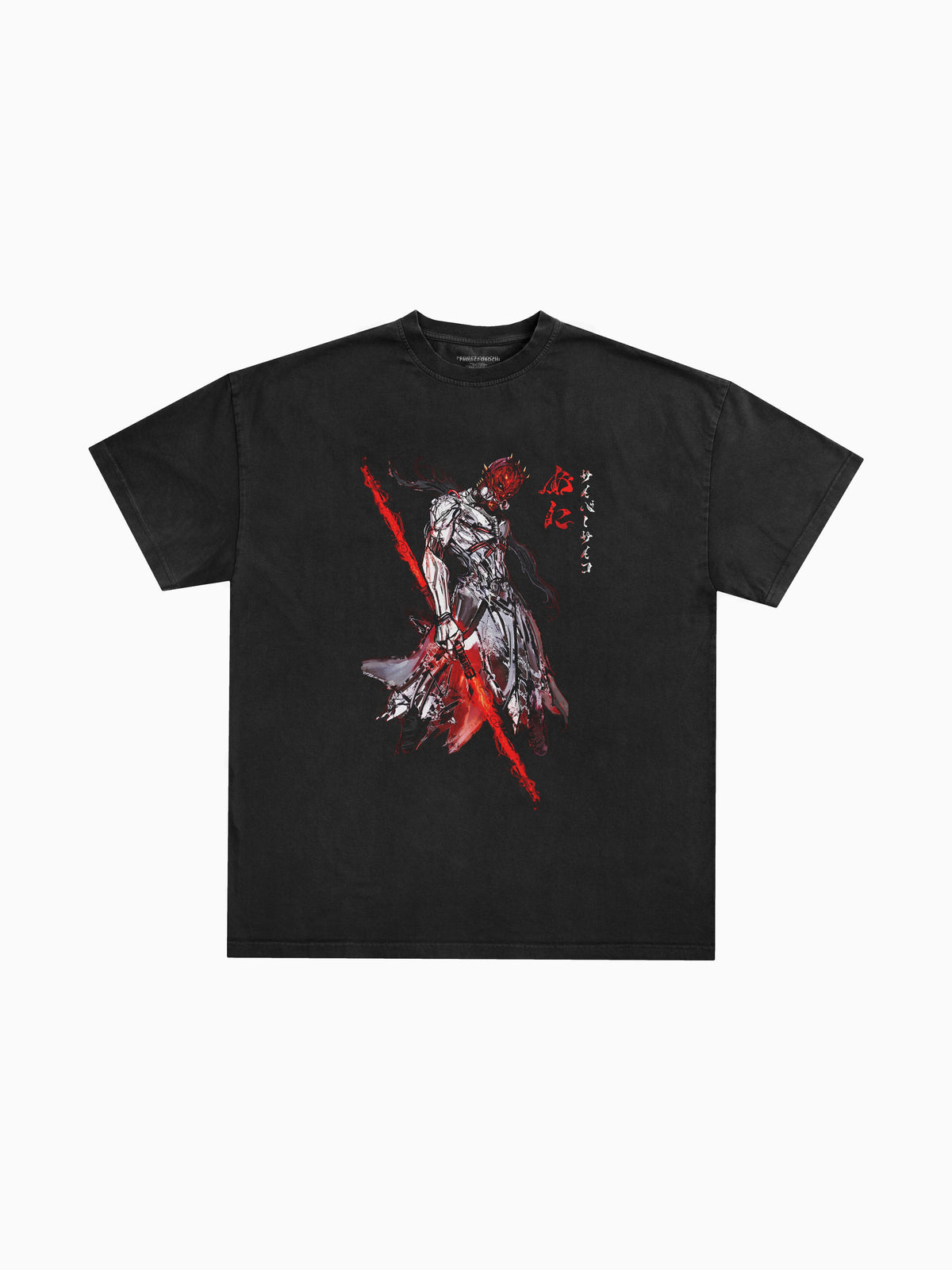 Cyber Maul Tee - Black (front mockup)