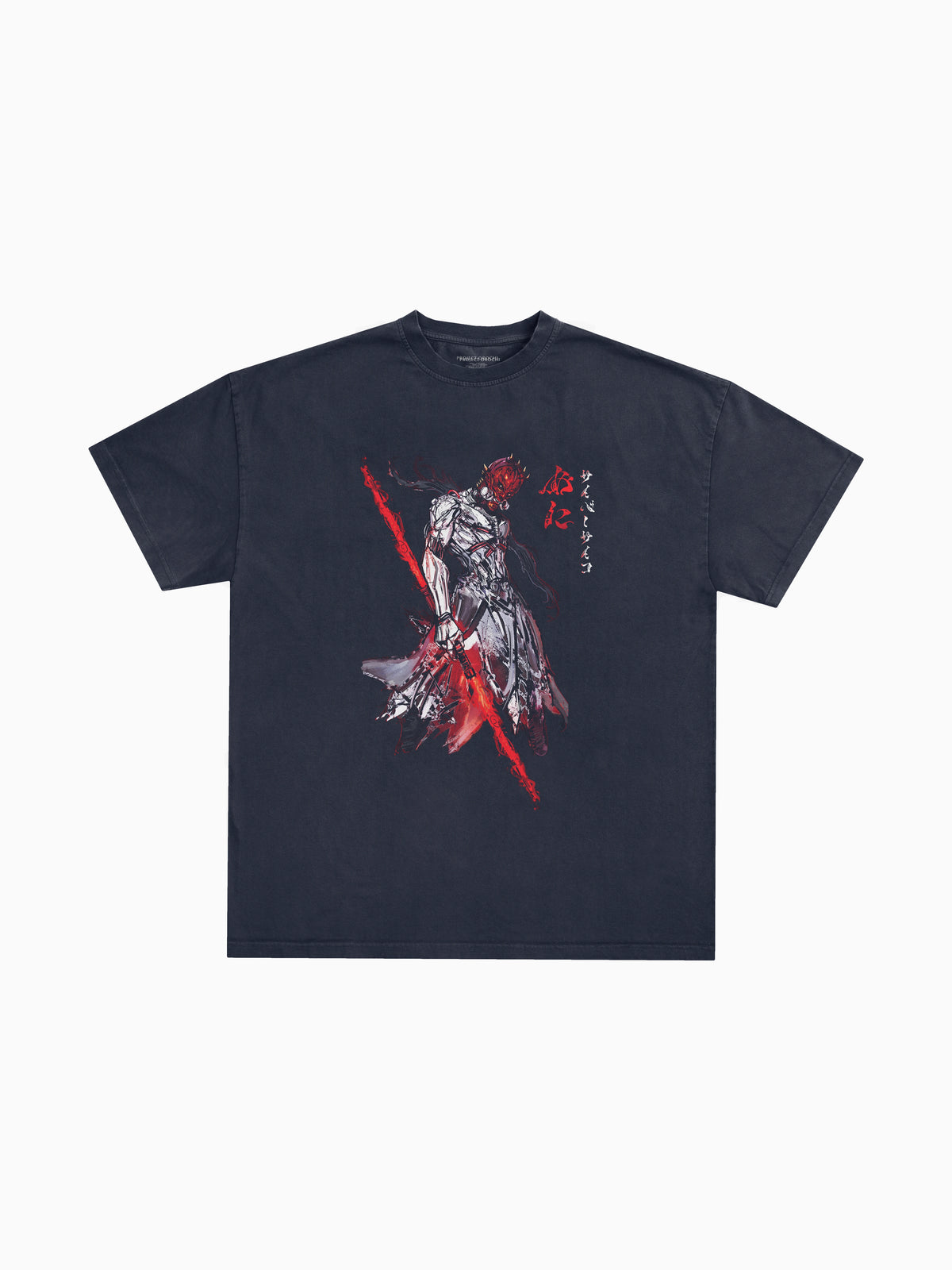 Cyber Maul Tee - Navy (front mockup)