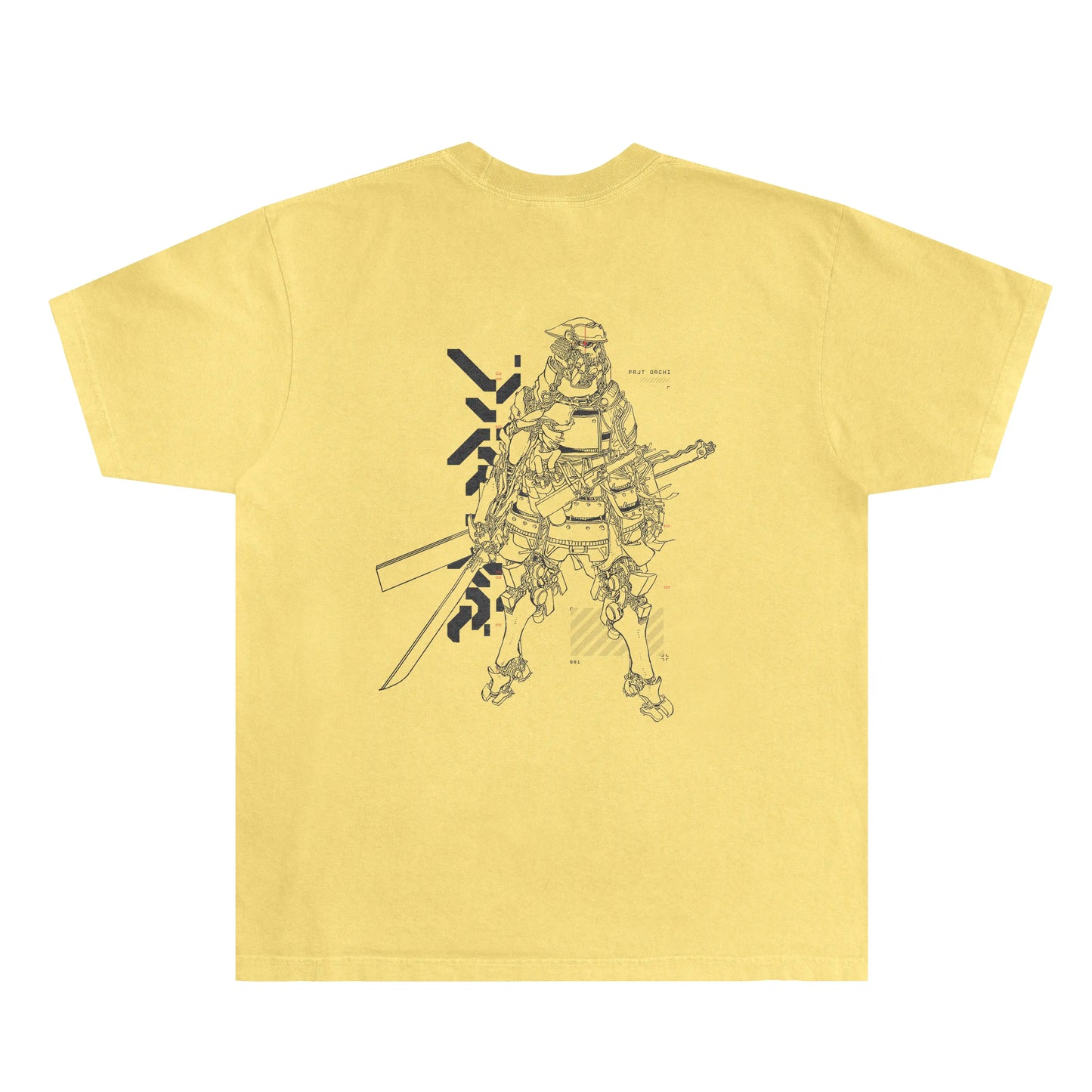 Cyber Orochi Tee - Light Yellow