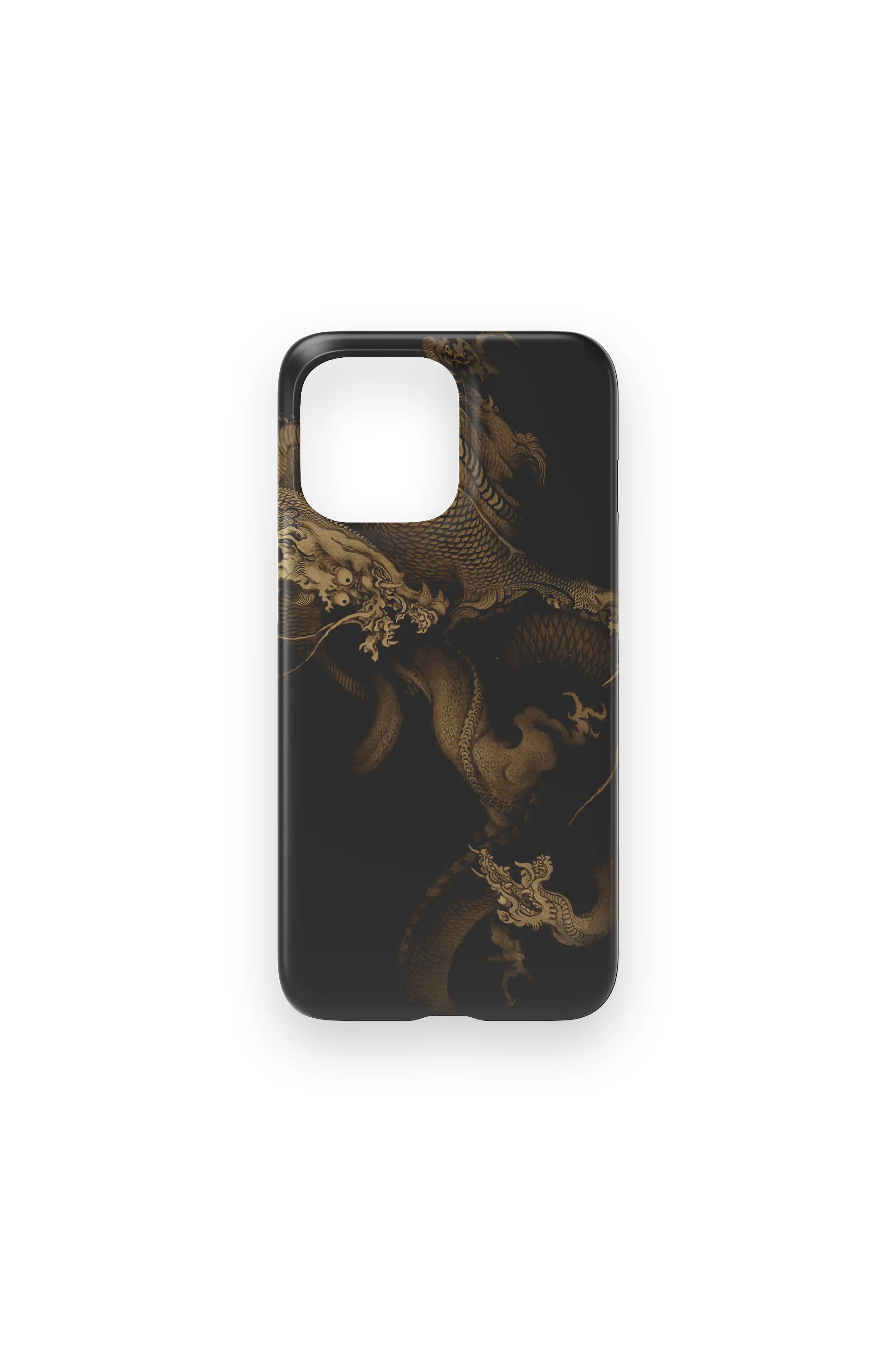 Dancing Dragons iPhone Case - Black