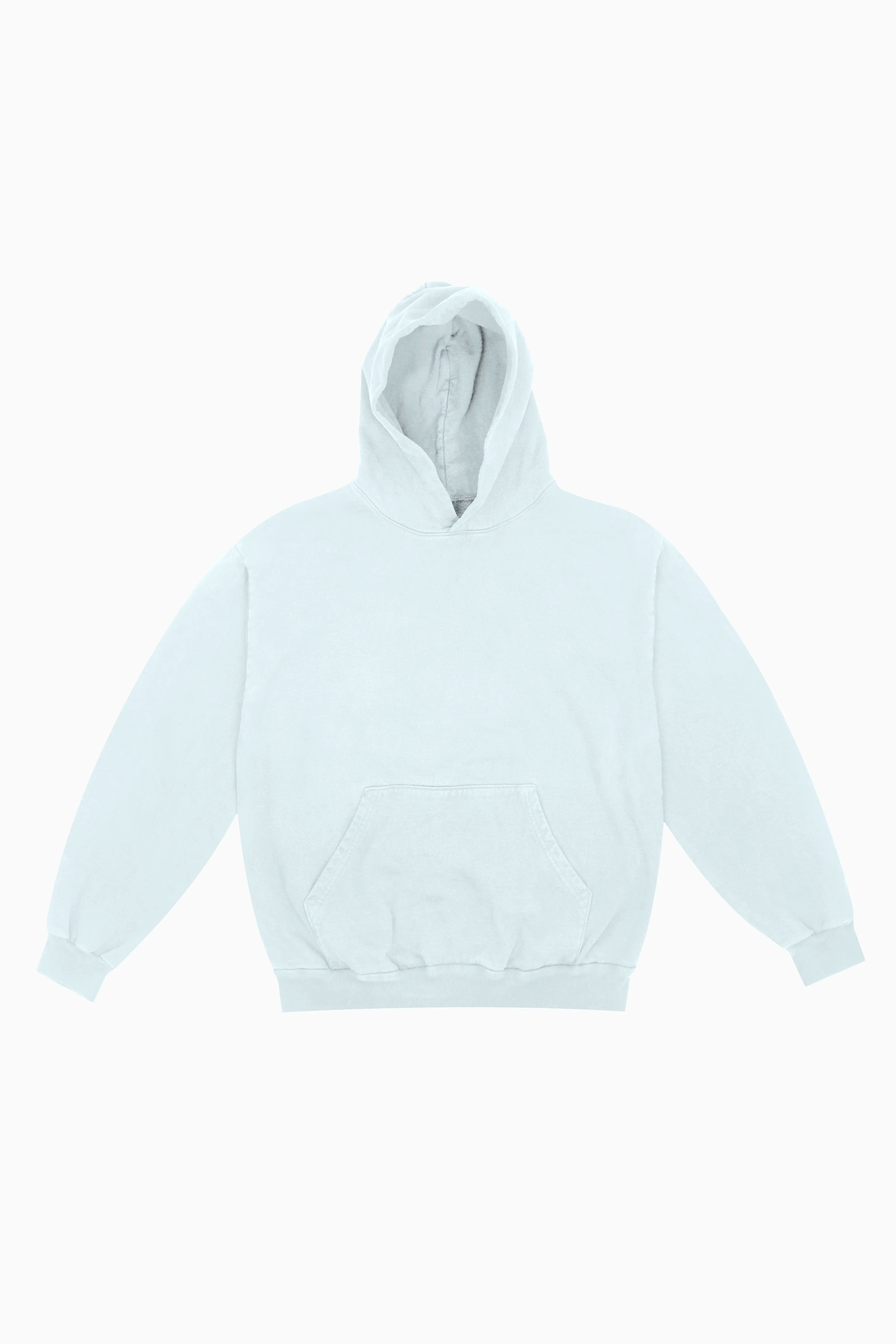 Divine Dragon Box Hoodie - Light Blue