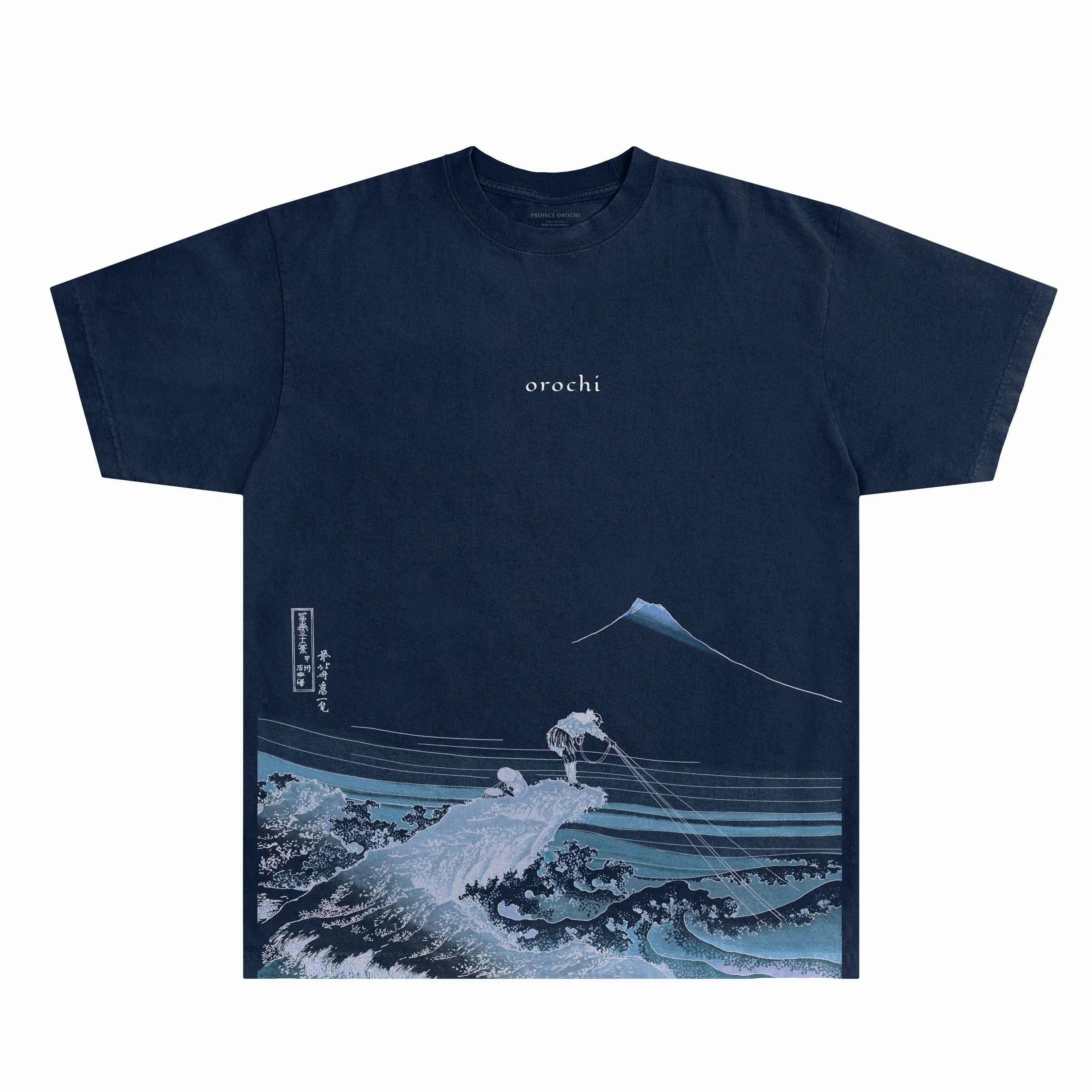 Fisherman Tee - Navy