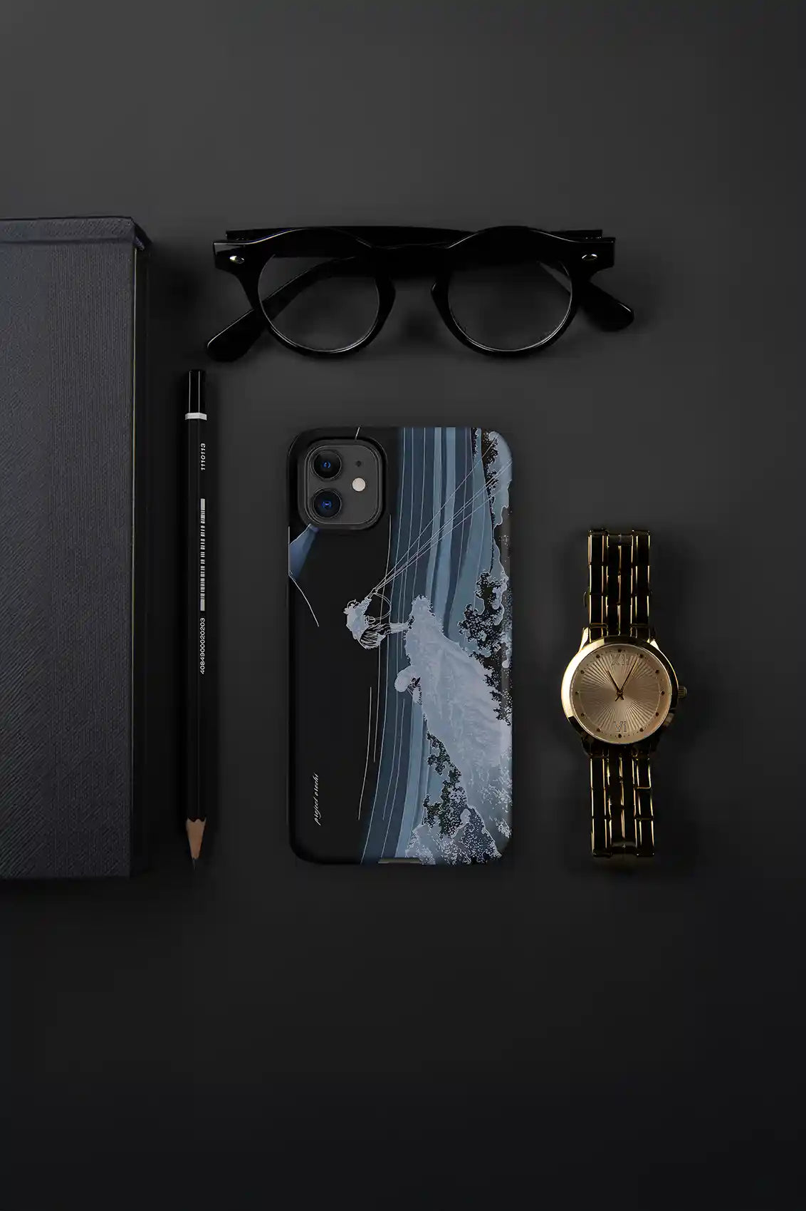 Fisherman iPhone Case - Black