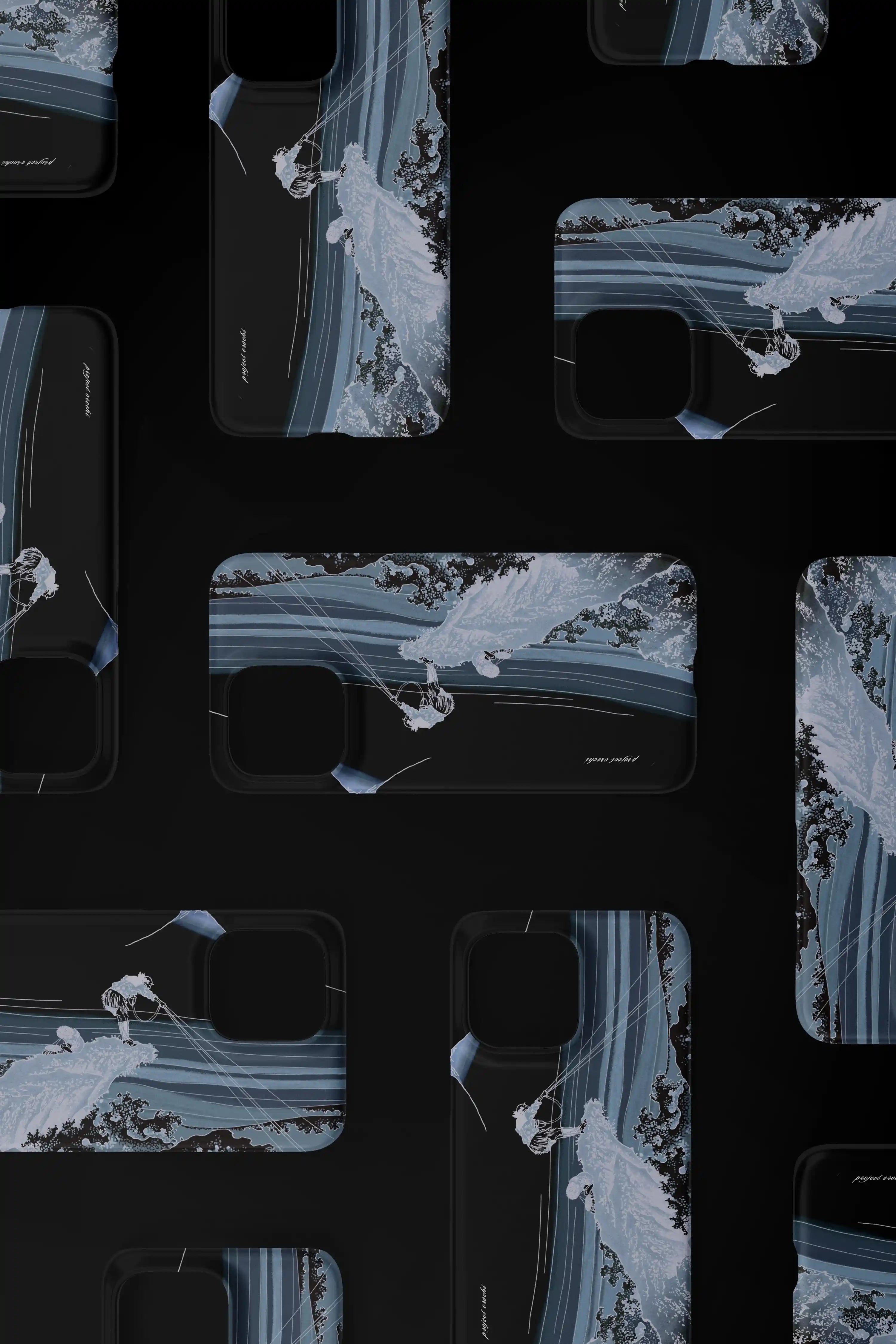 Fisherman iPhone Case - Black