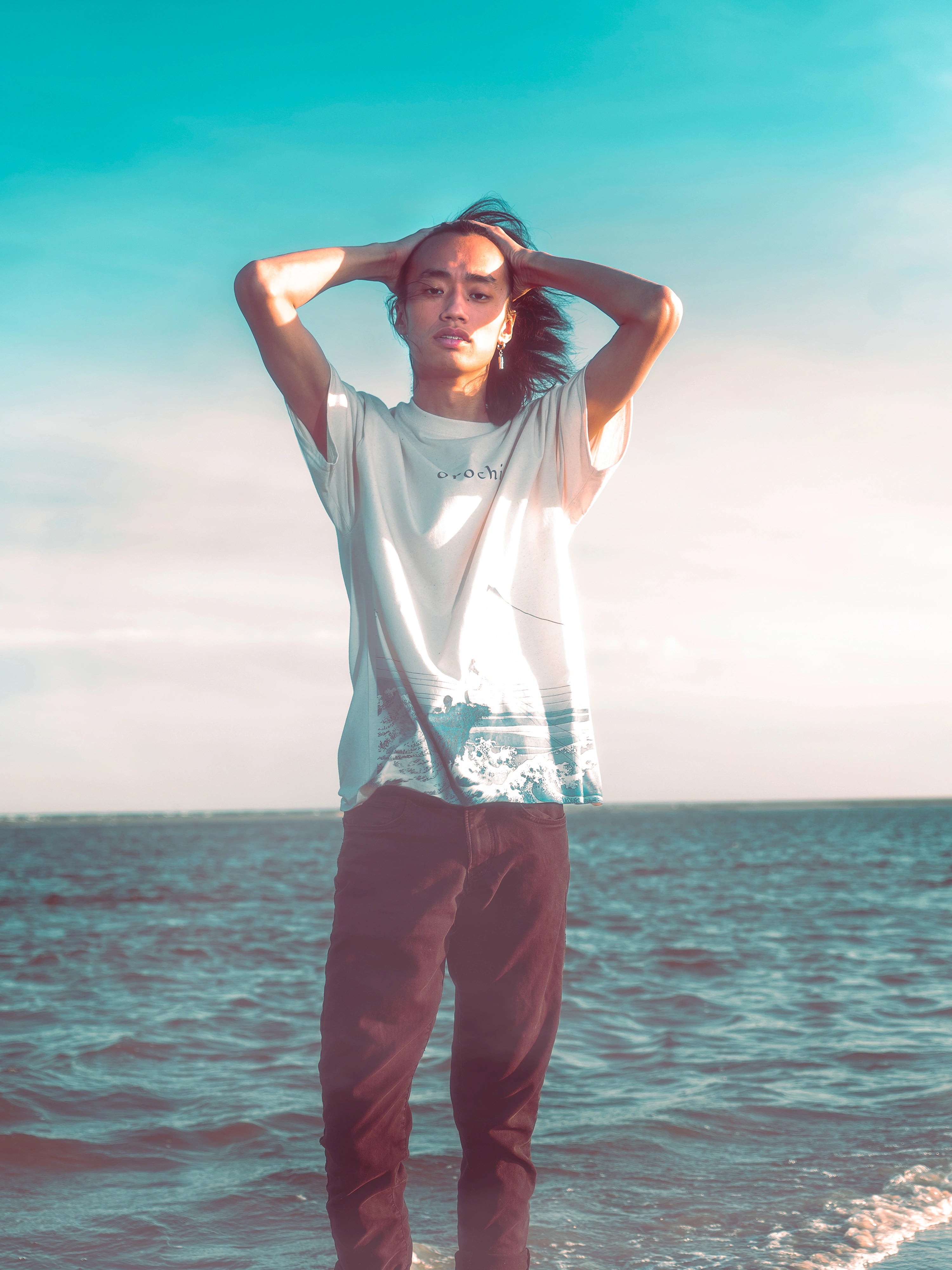 Fisherman Tee - Natural