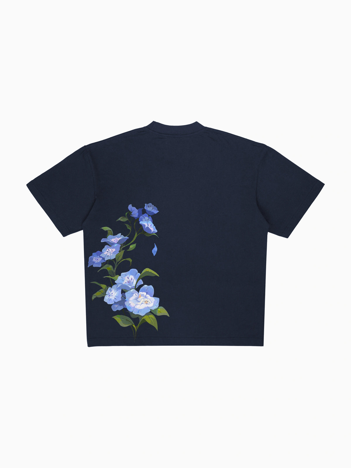 Flowerbed Tee - Navy
