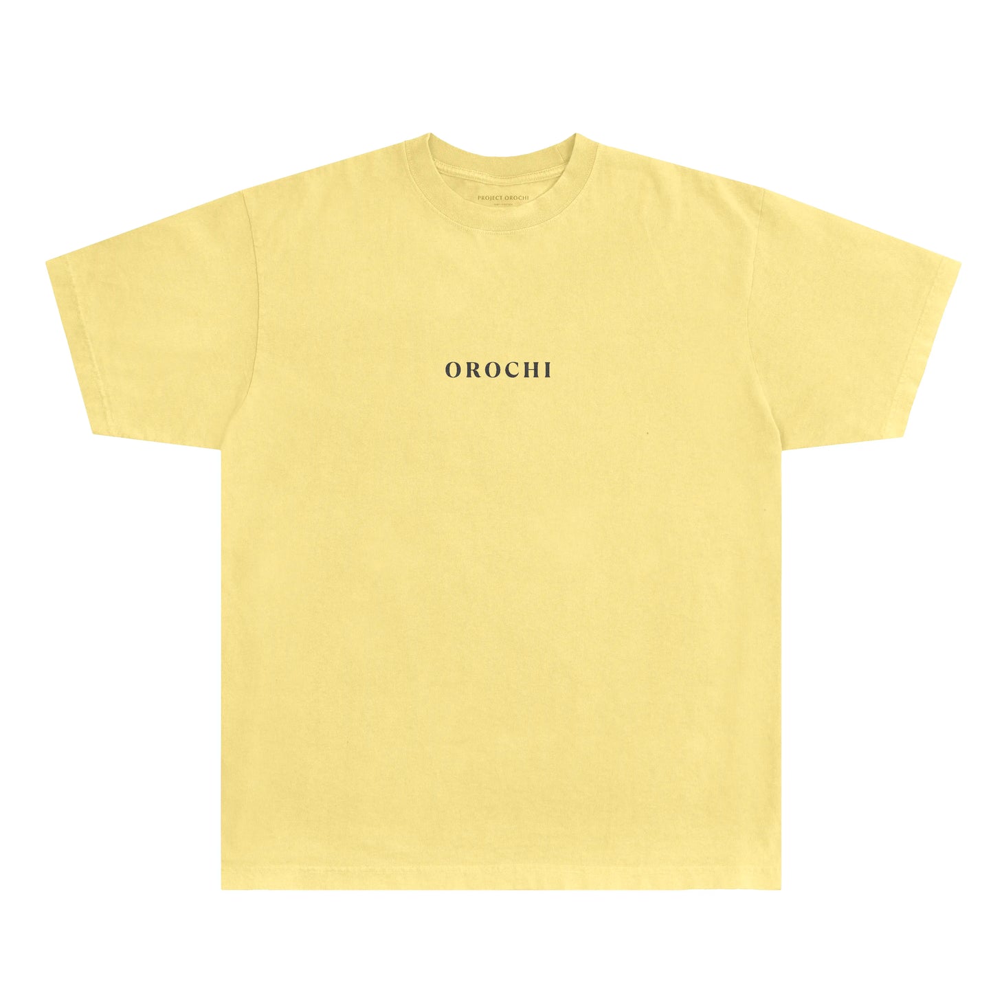 Bamboo Tee - Light Yellow