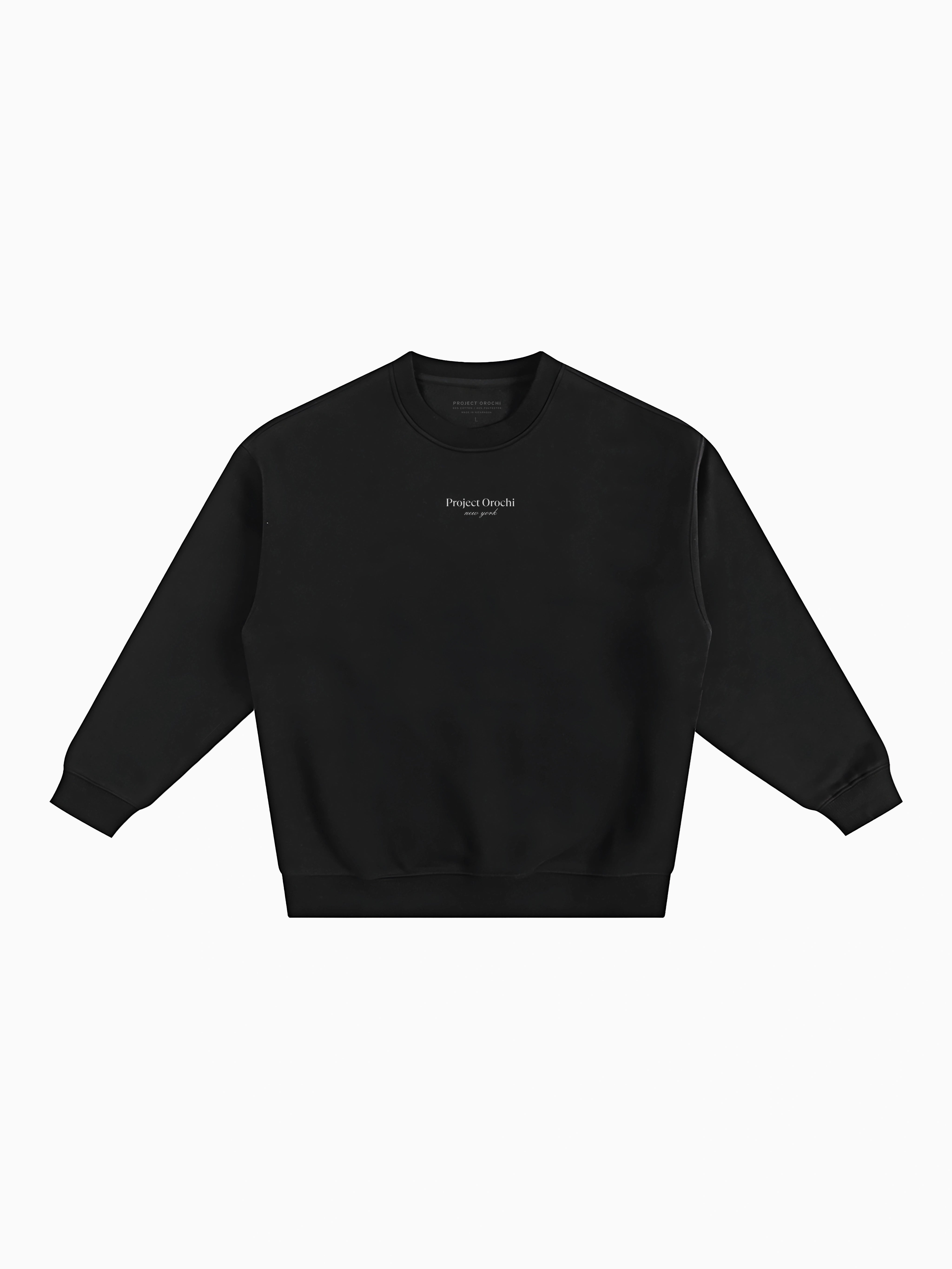 Valor Box Crewneck - Black