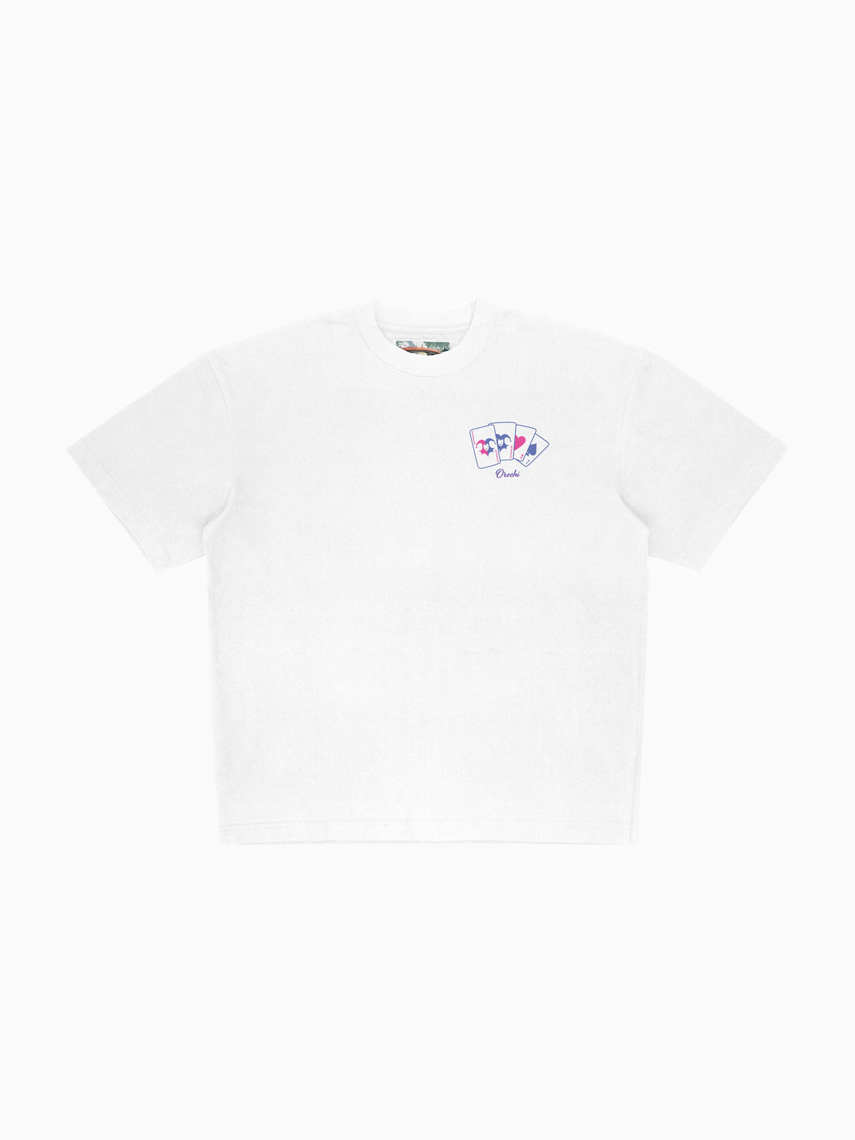 Hisoka Tee - White (front mockup)