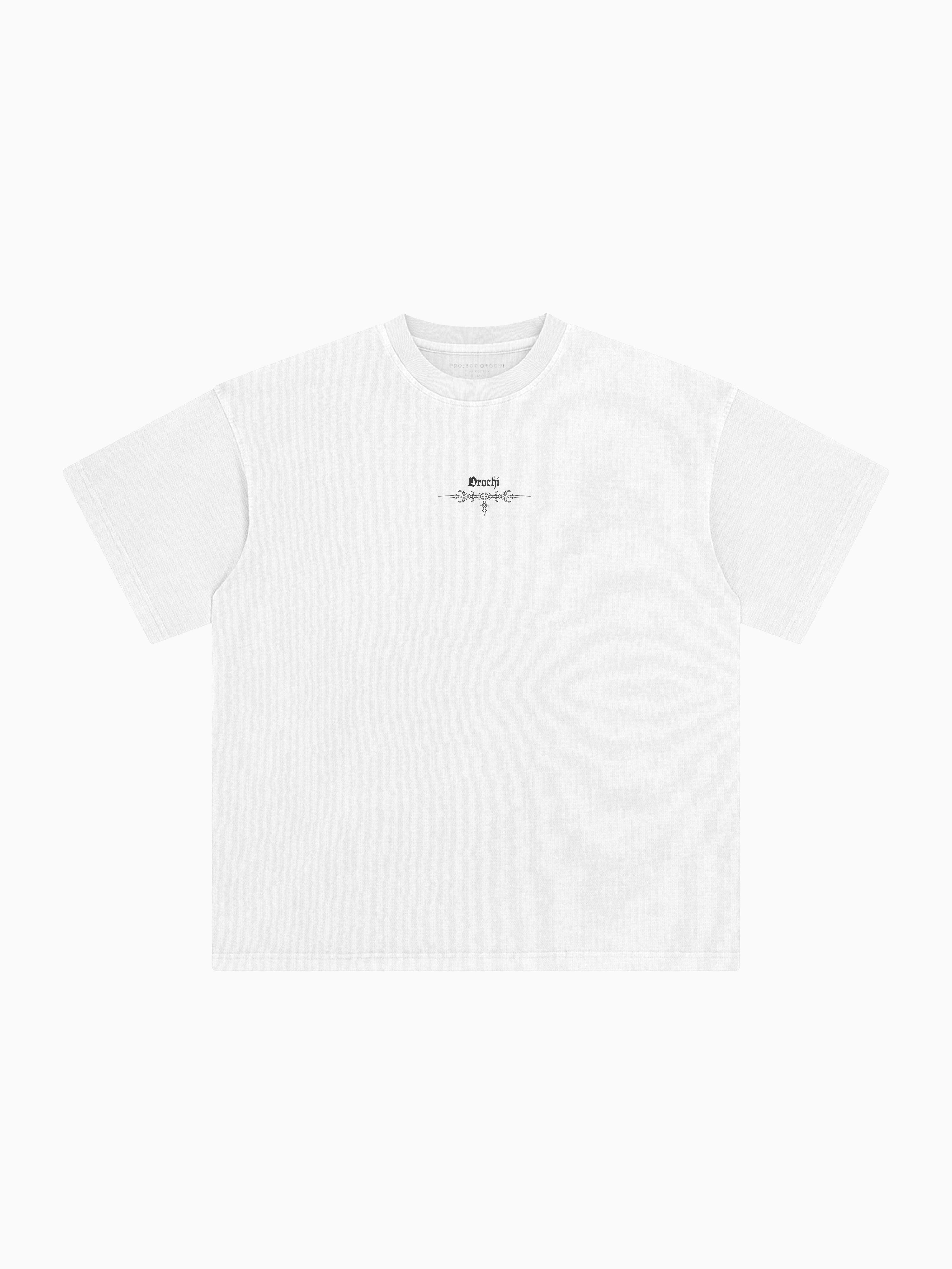 Judicator Box Tee - White