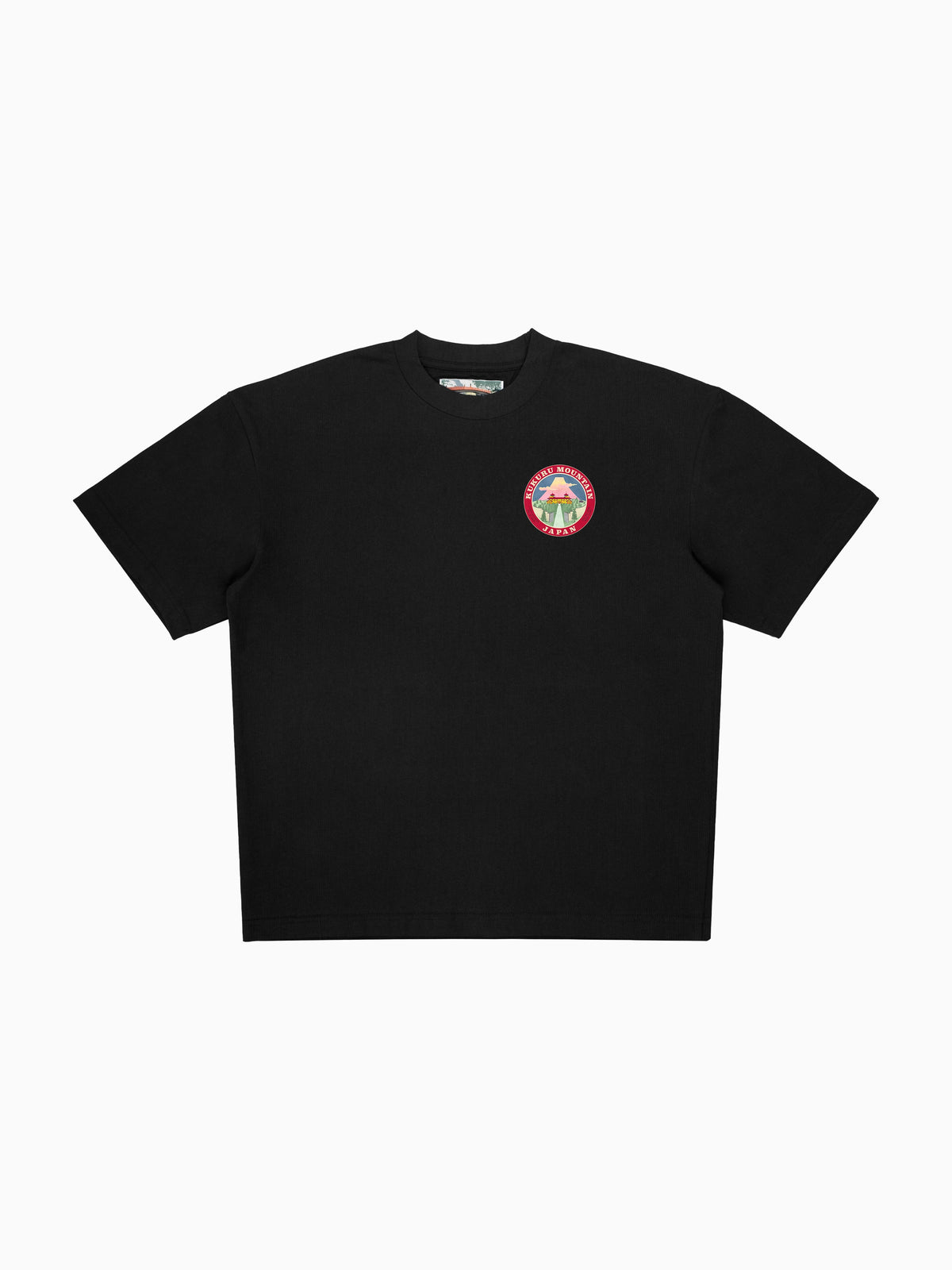 Kukuru Tee - Black (front mockup)