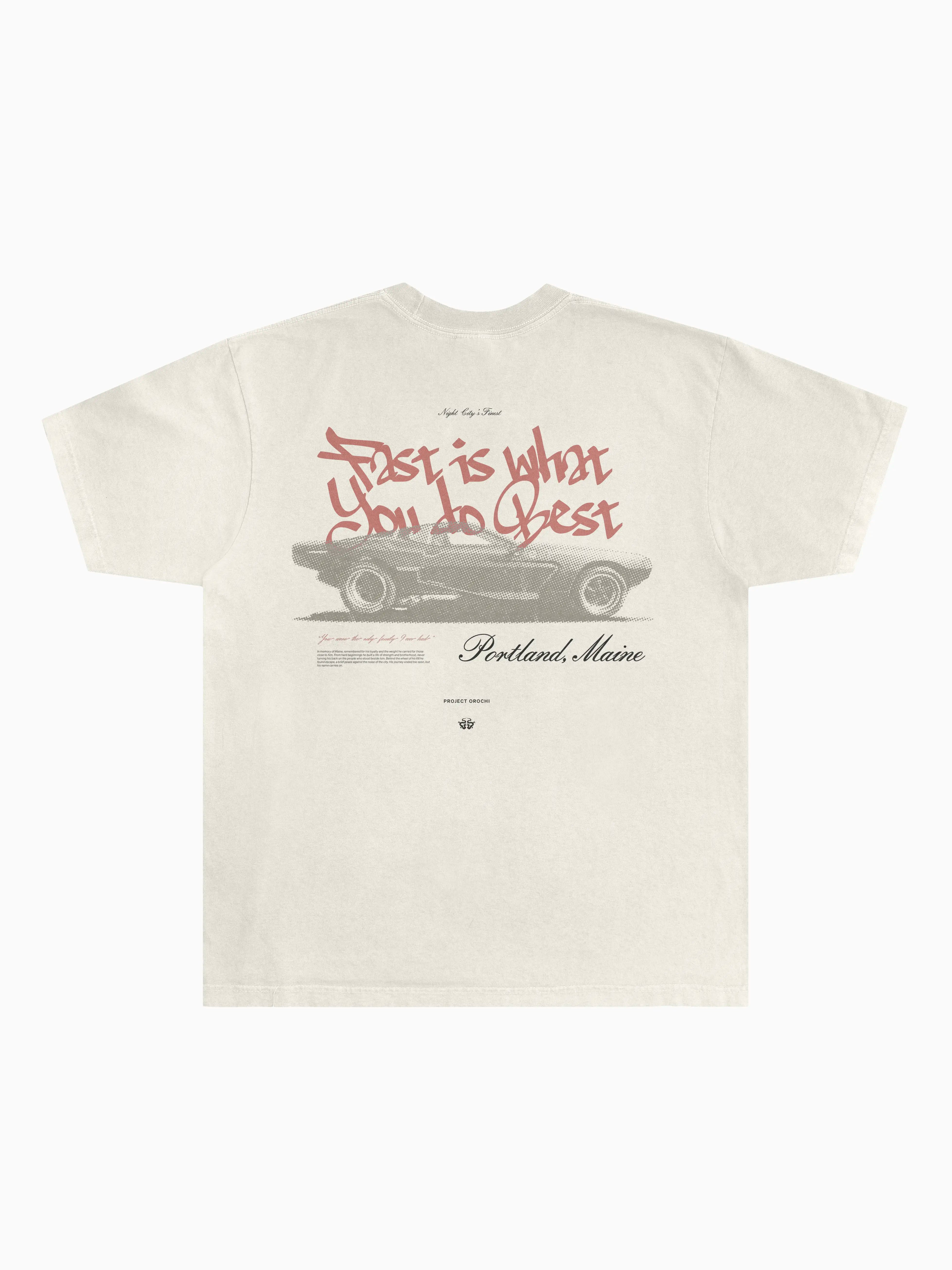 Maine Tee - Natural