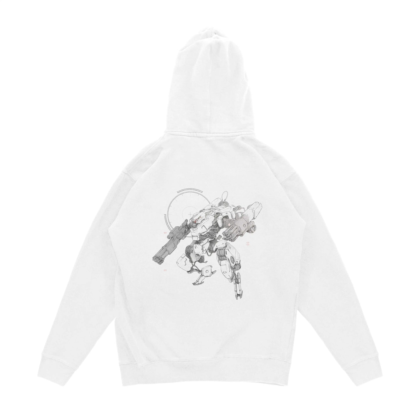 Mecha Hoodie - White