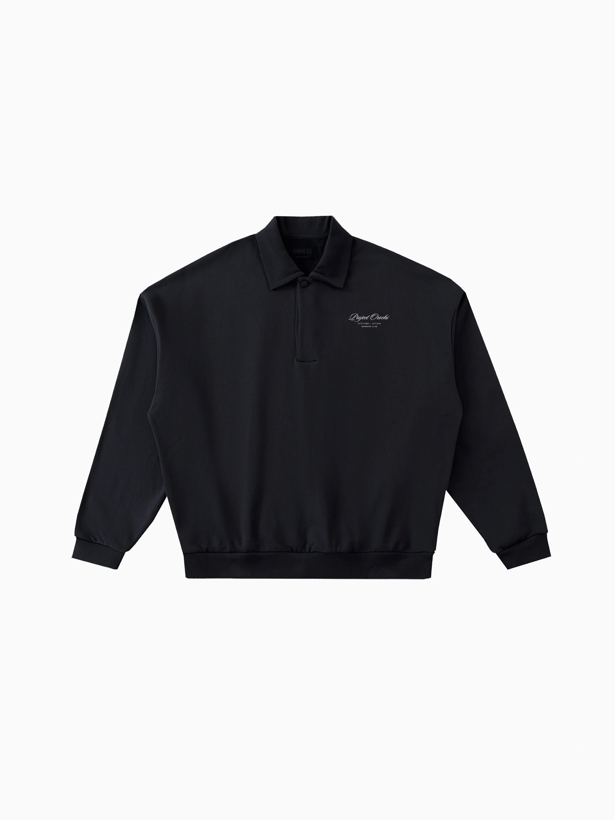 メンズウェア CLUBHAUS Buhloone Mindstate Polo - Black Members Club Polo Sweatershirt - Black