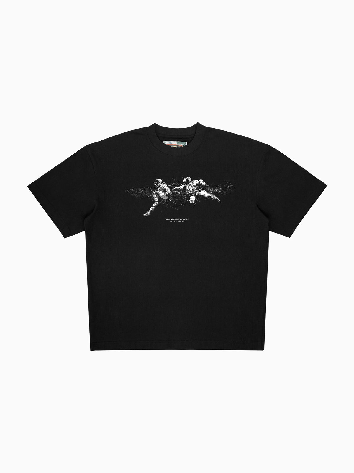 Moon Bound Tee - Black (front mockup)