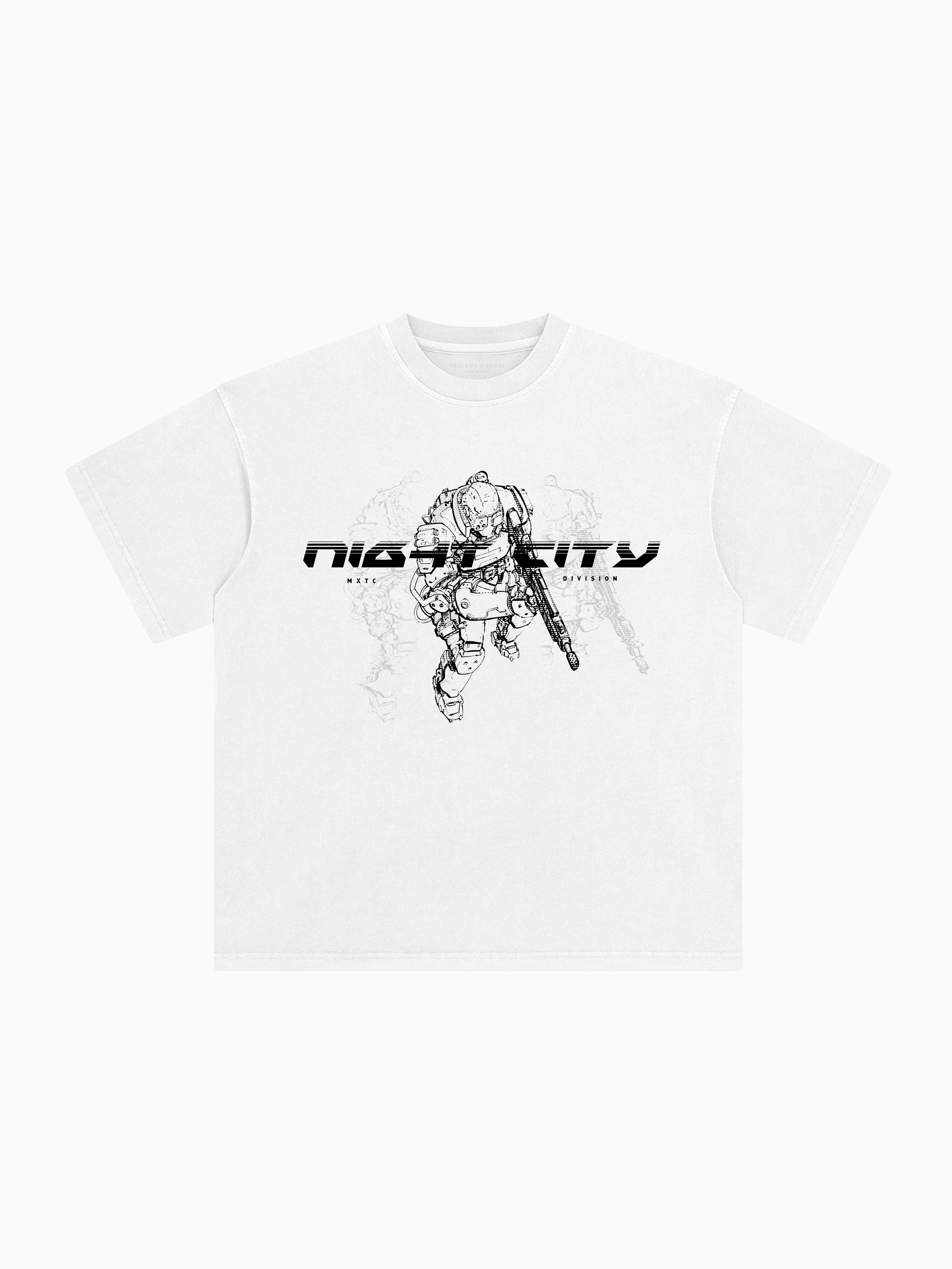 NCPD Box Tee - White