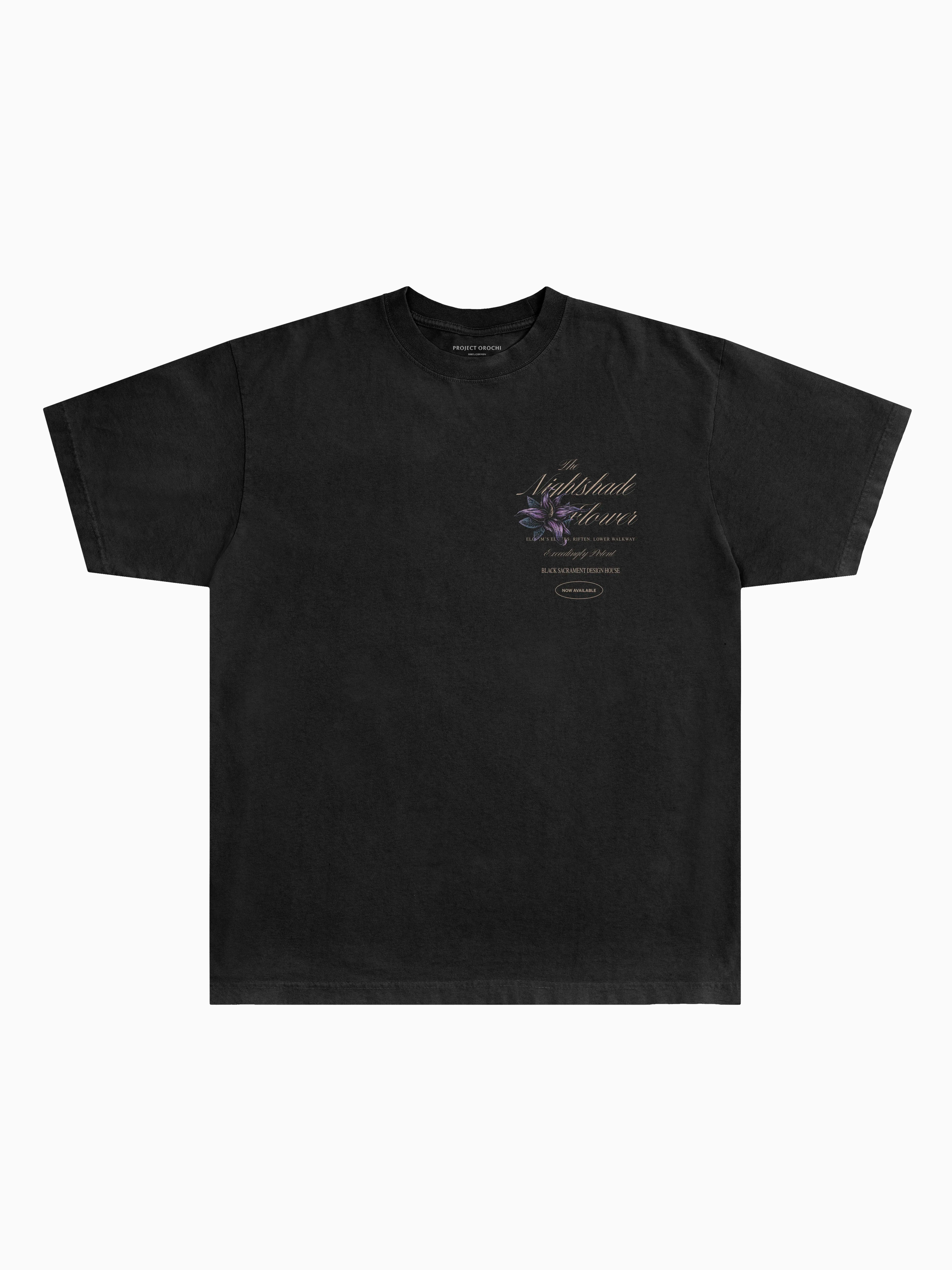 Nightshade Tee - Black