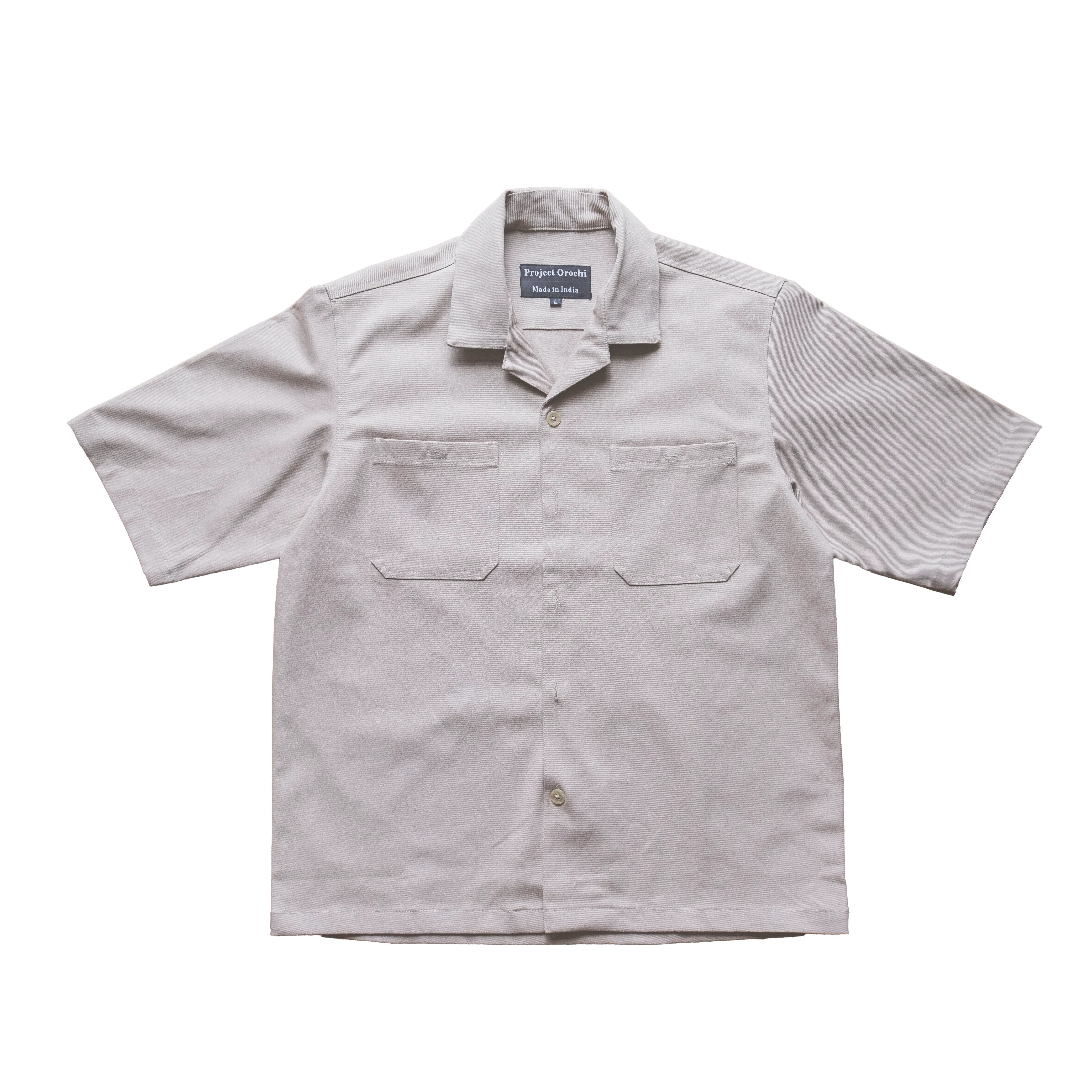 Patch Shirt - Gray