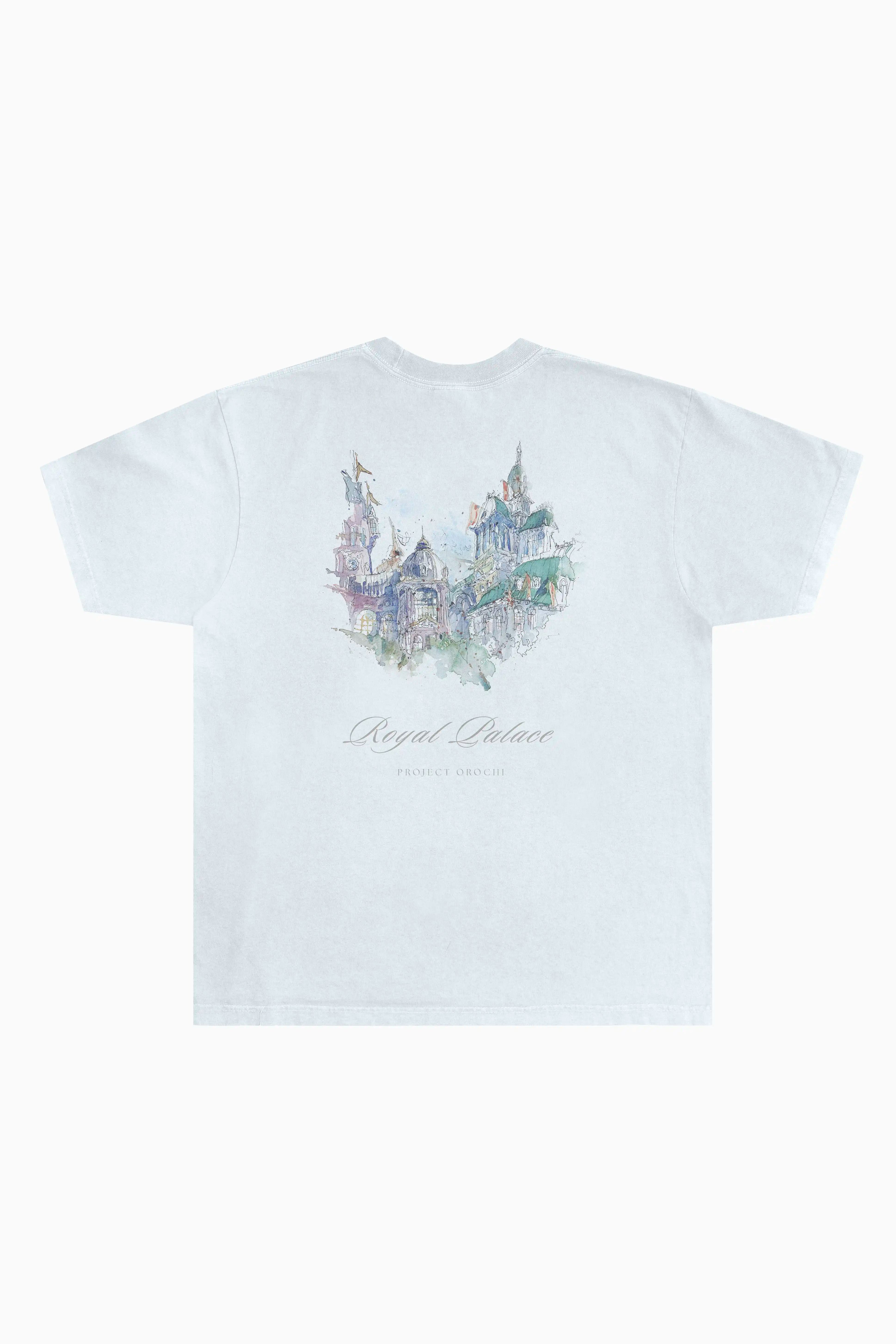 Royal Palace Tee - Light Blue
