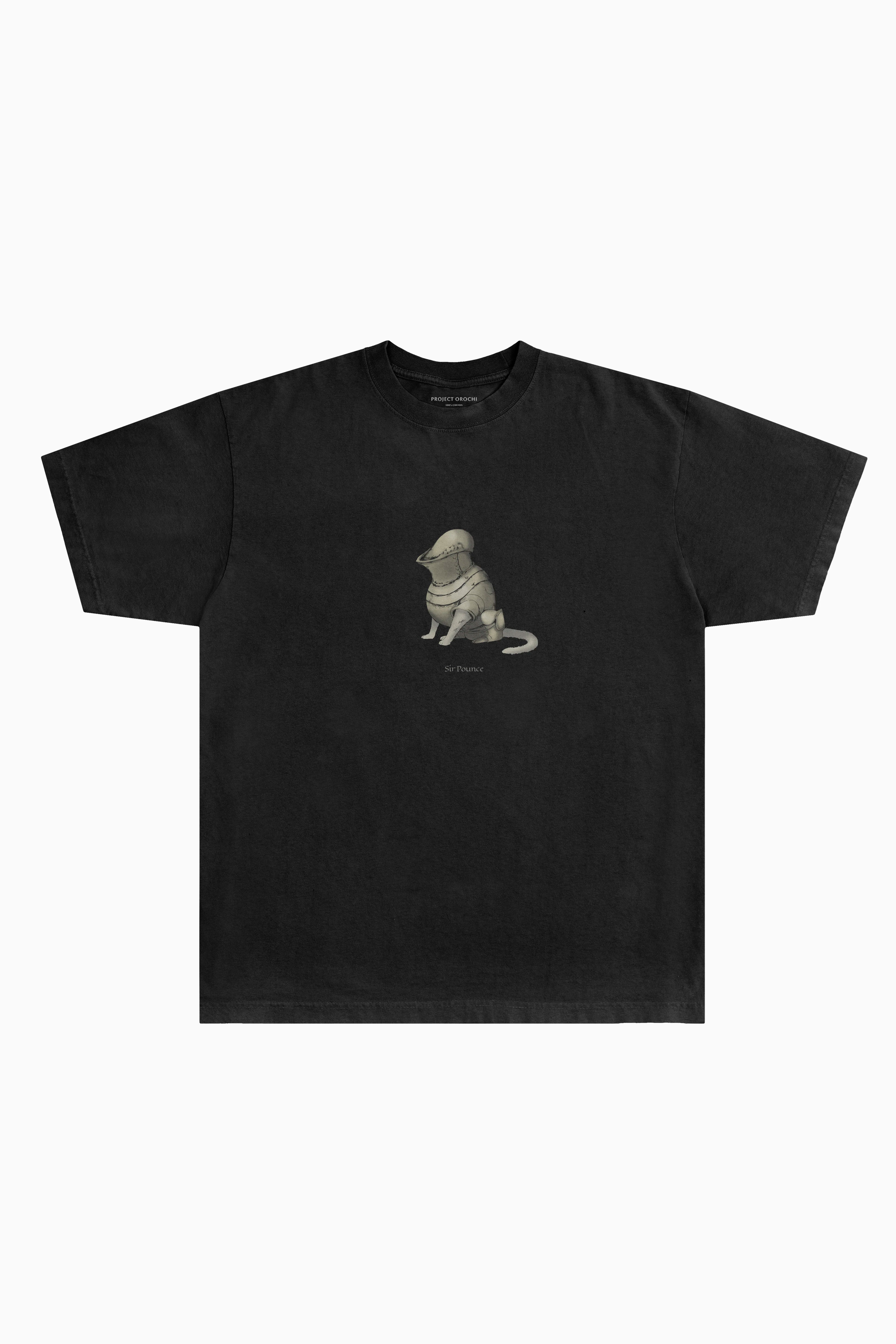 Sir Pounce Tee - Black