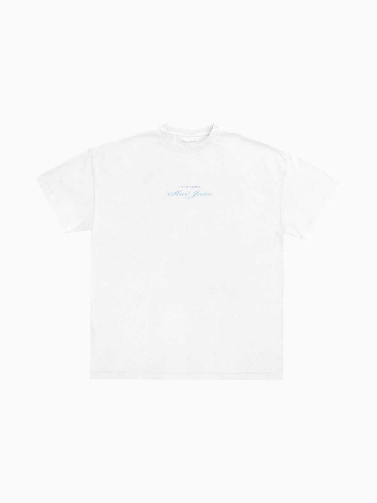 Slur Juice Tee - White (front mockup)