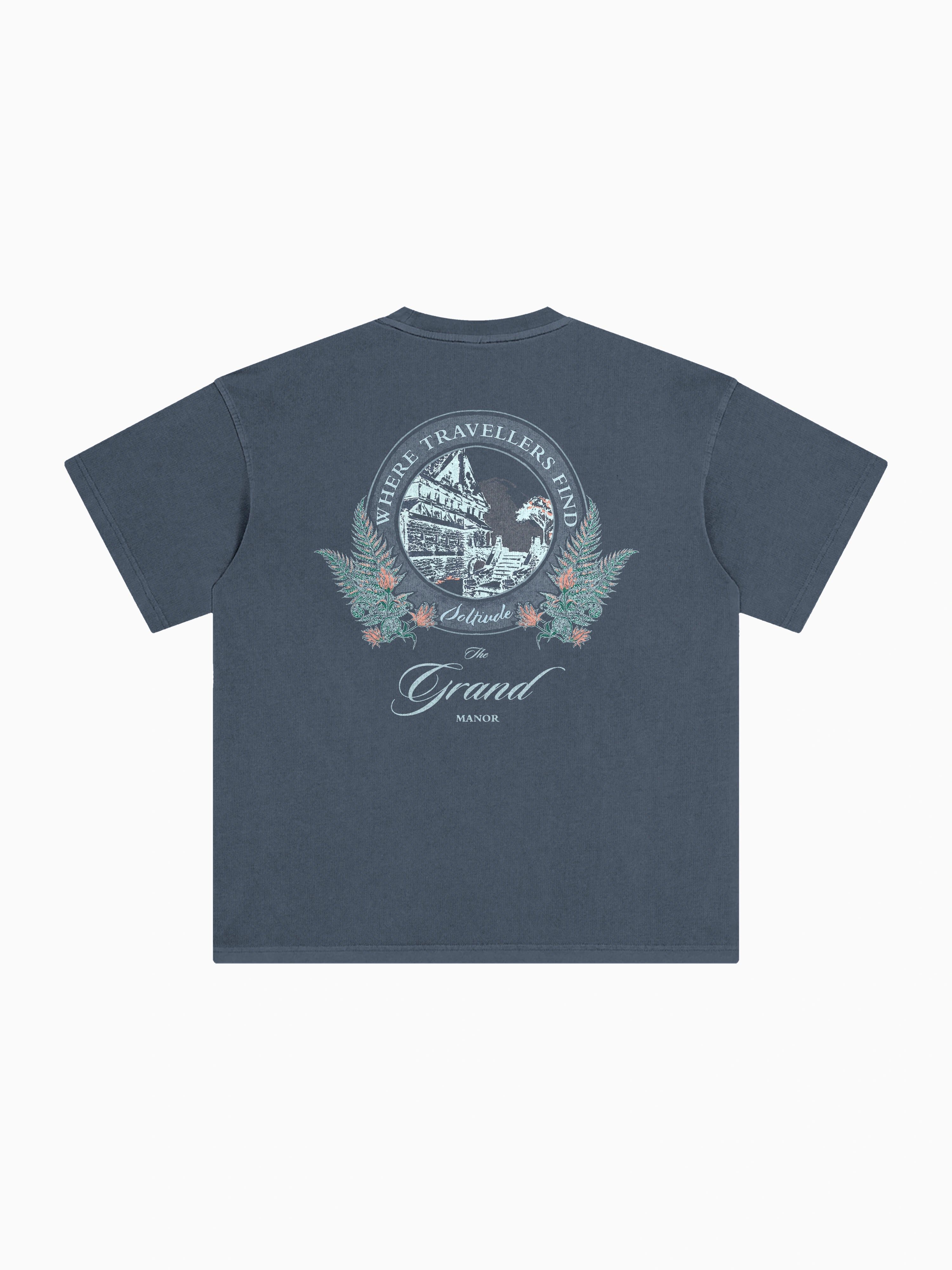 Solitude Box Tee - Slate