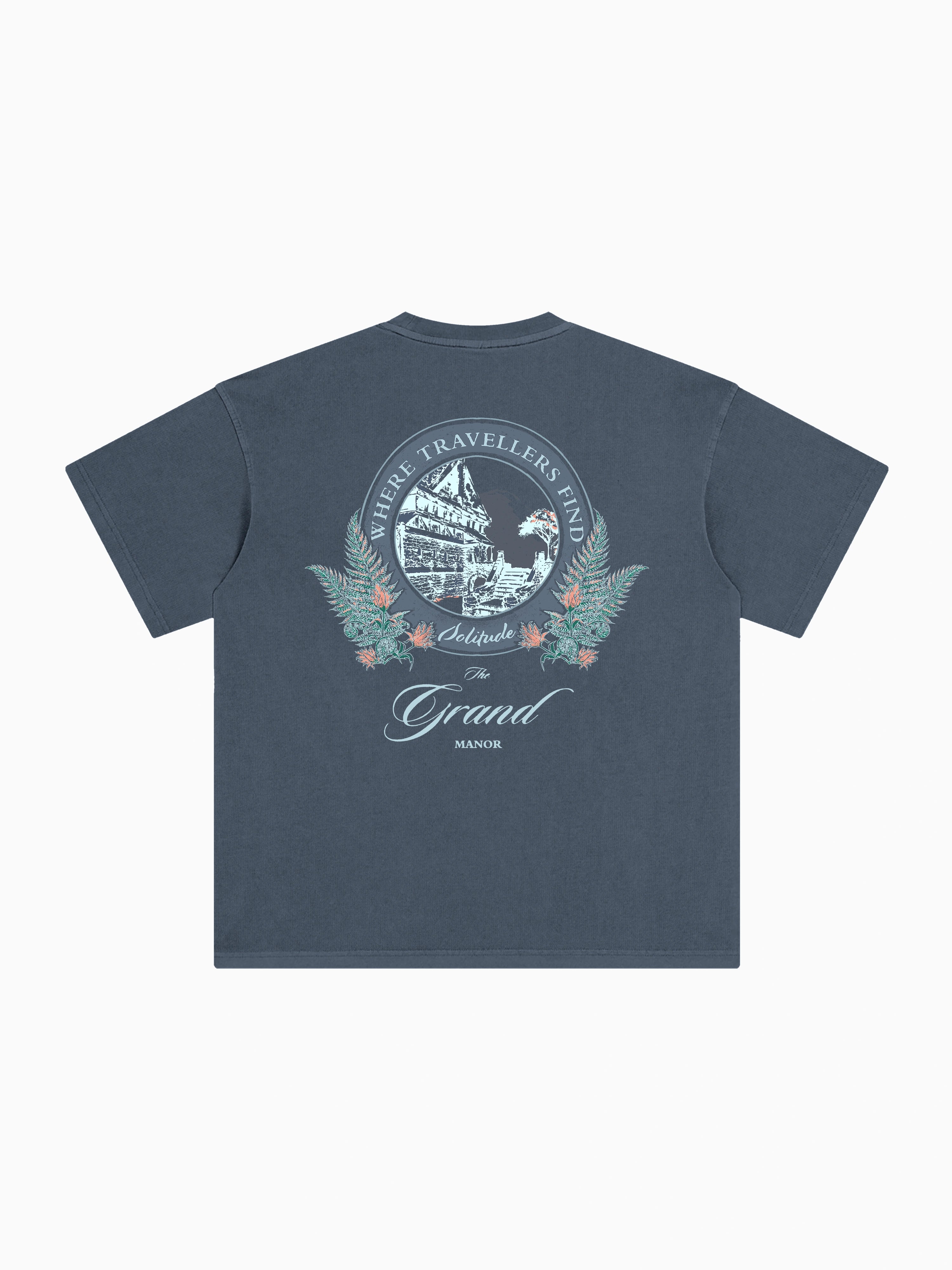 Solitude Box Tee - Slate
