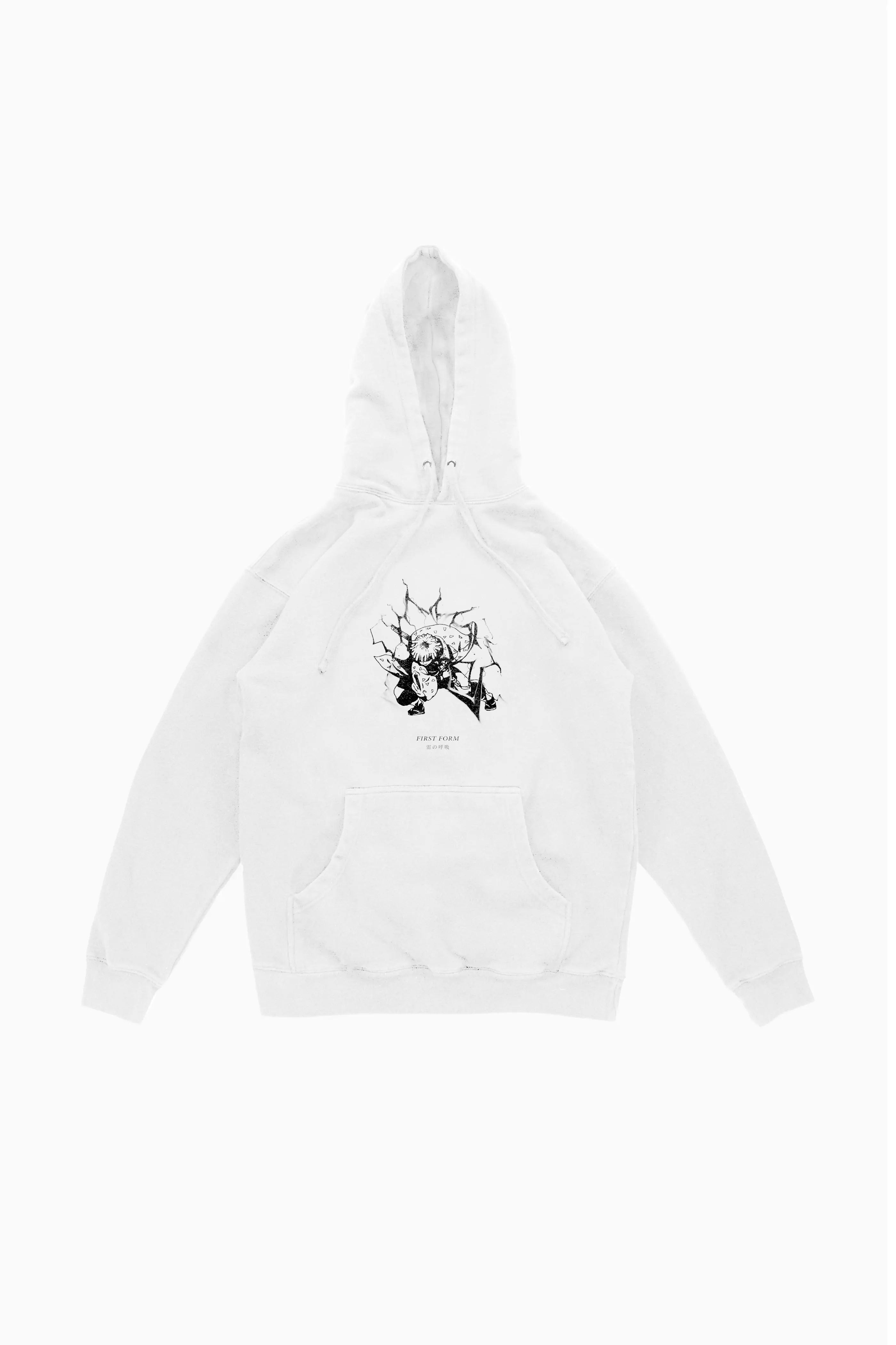 Thunder Hoodie - White