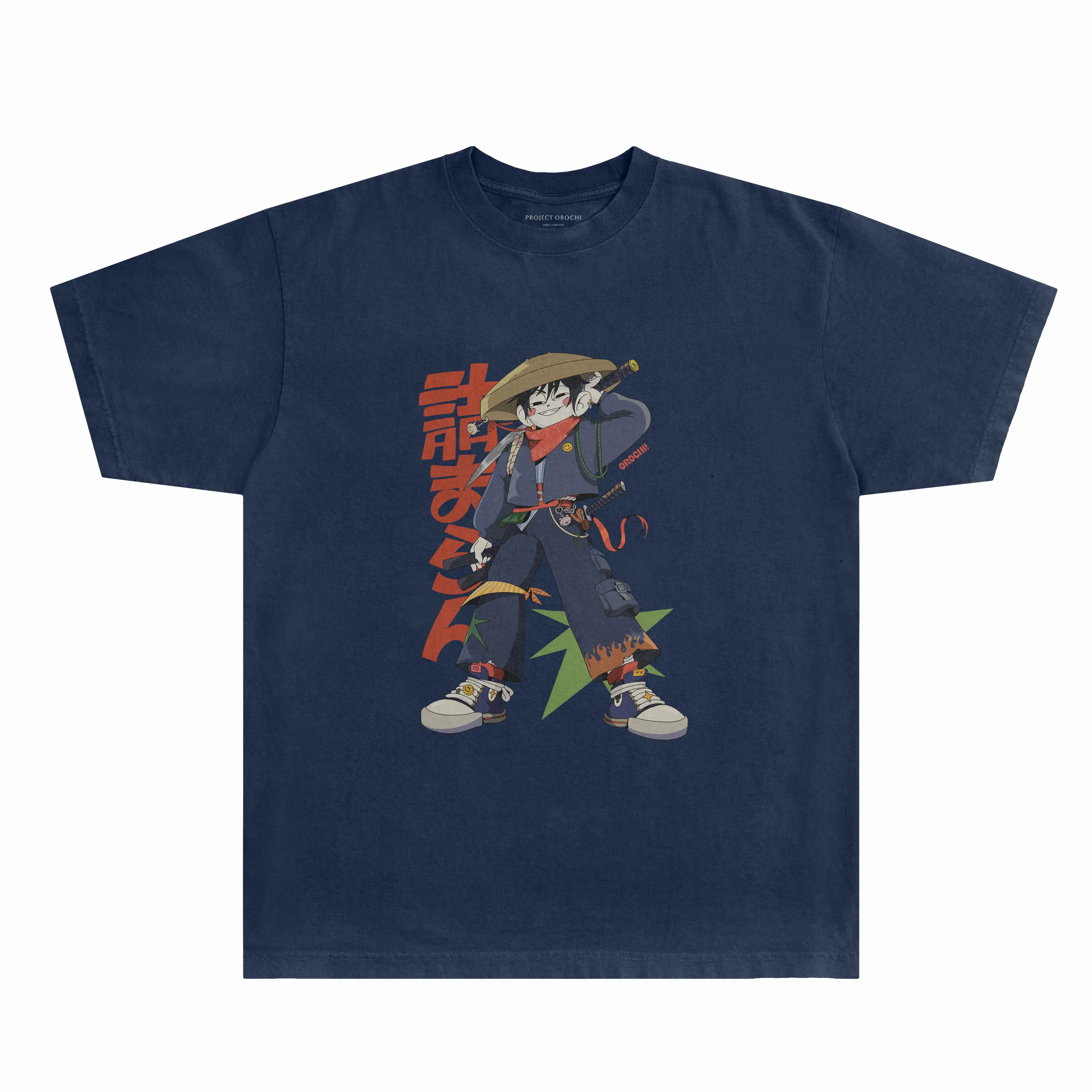 Toon Aramusha Tee - Navy