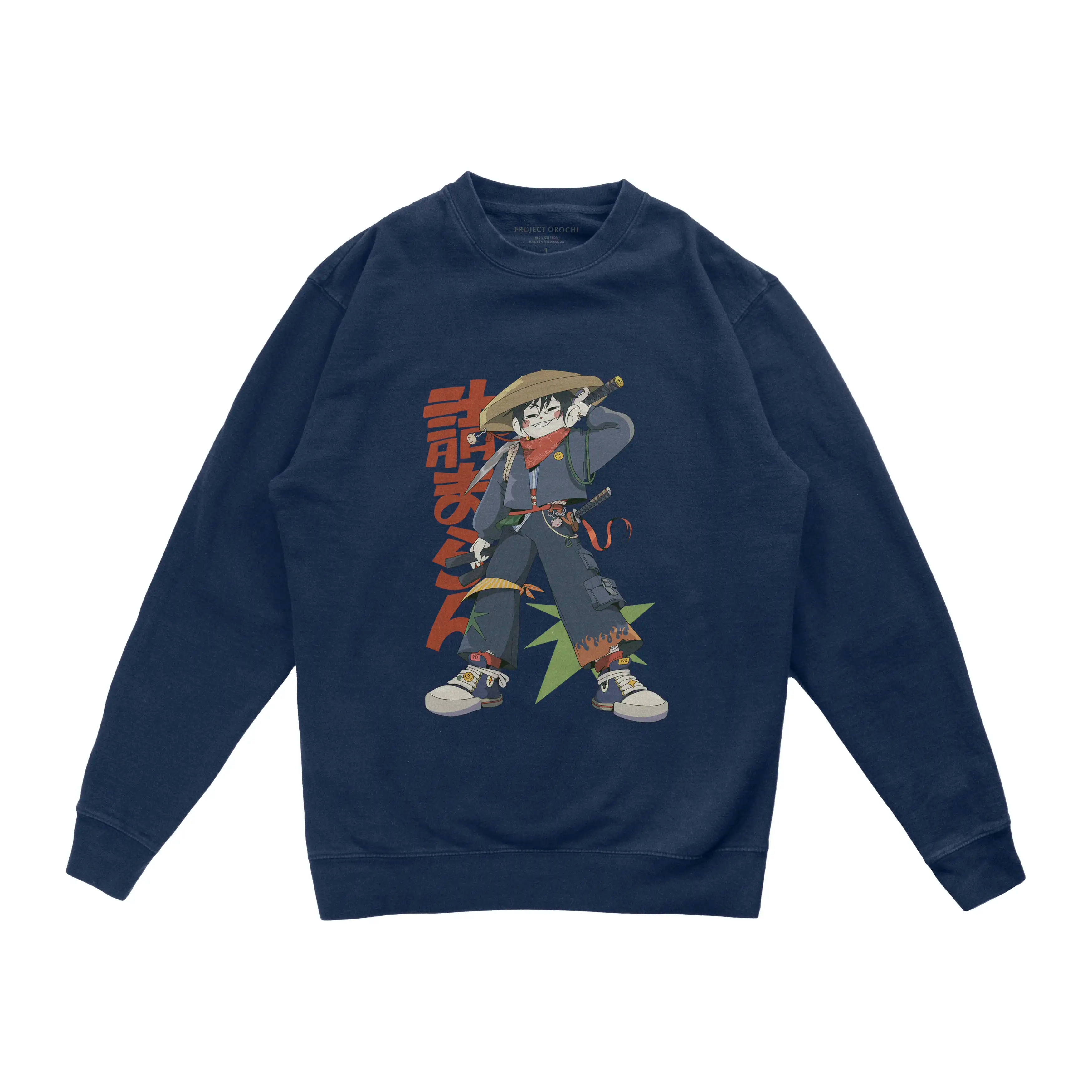 Toon Aramusha Crewneck - Navy