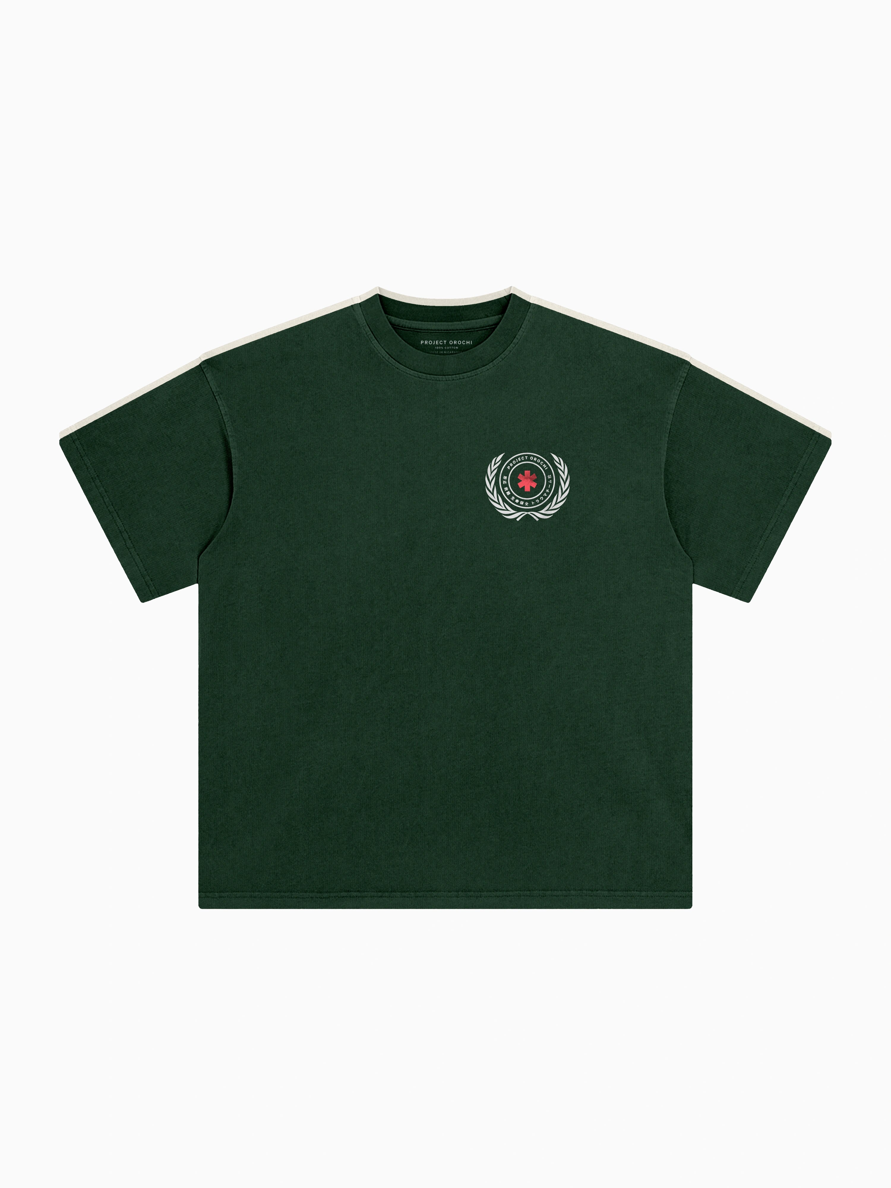 Trauma Team Box Tee - Forest Green