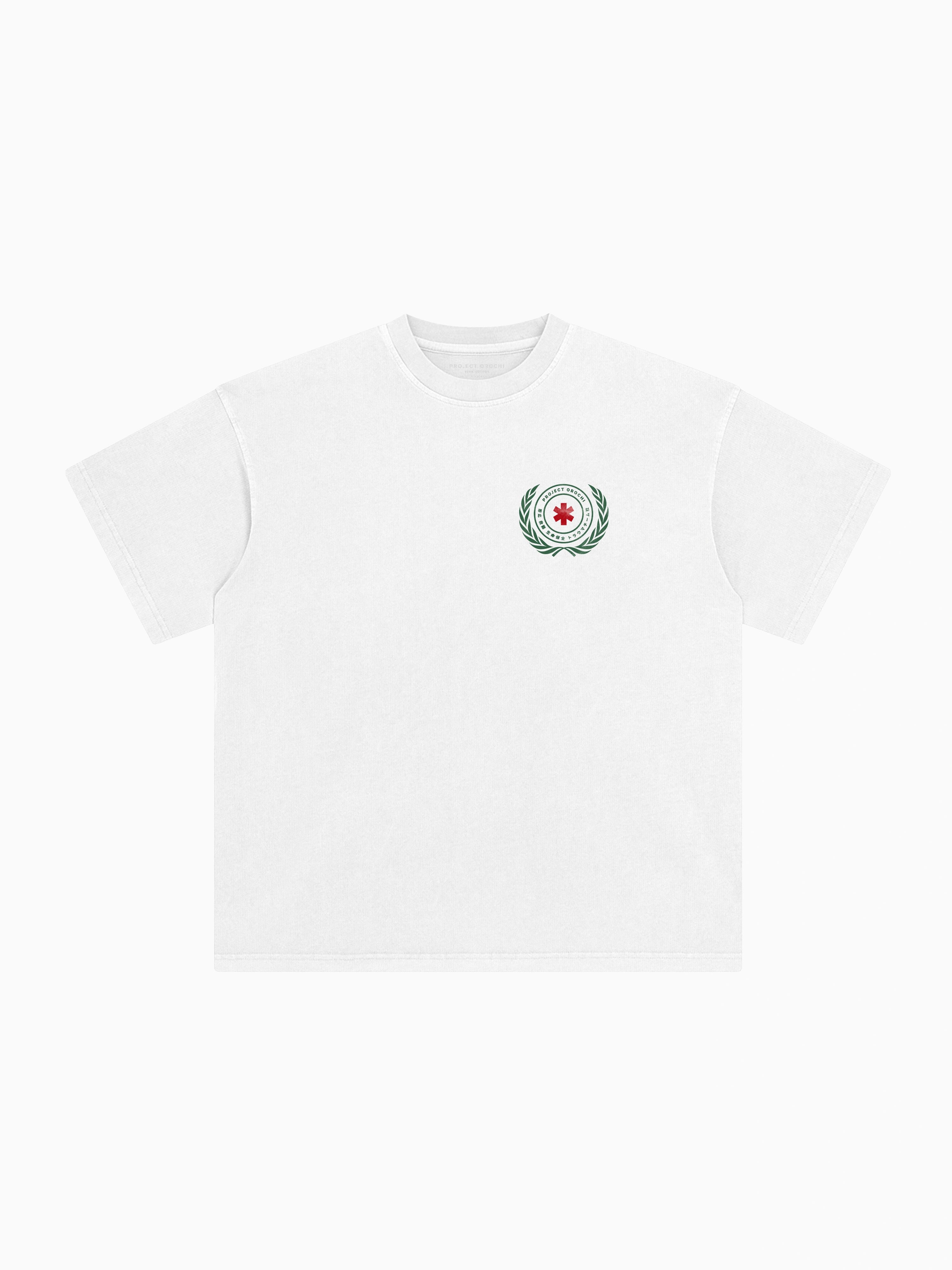 Trauma Team Box Tee - White
