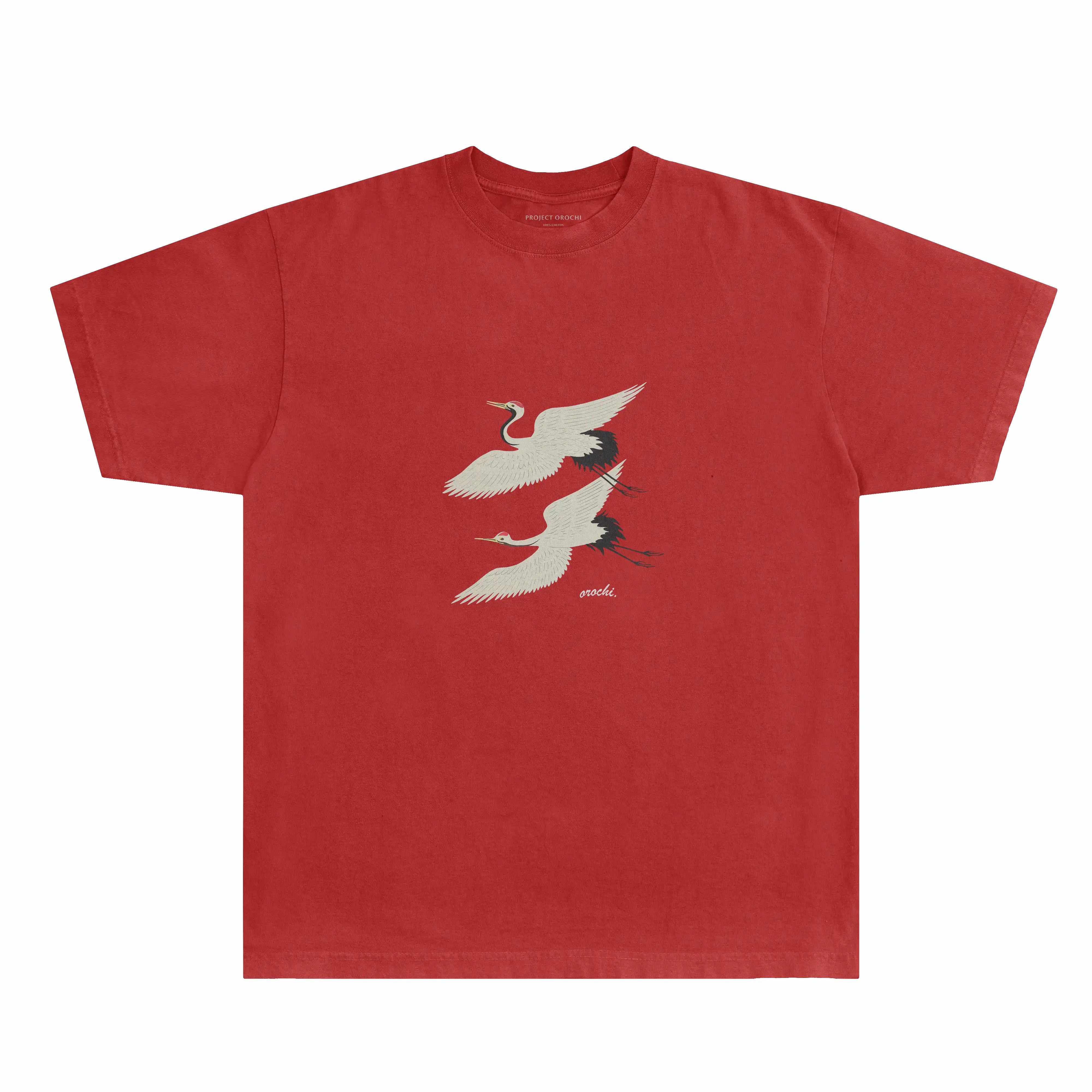 Twin Crane Tee - Red