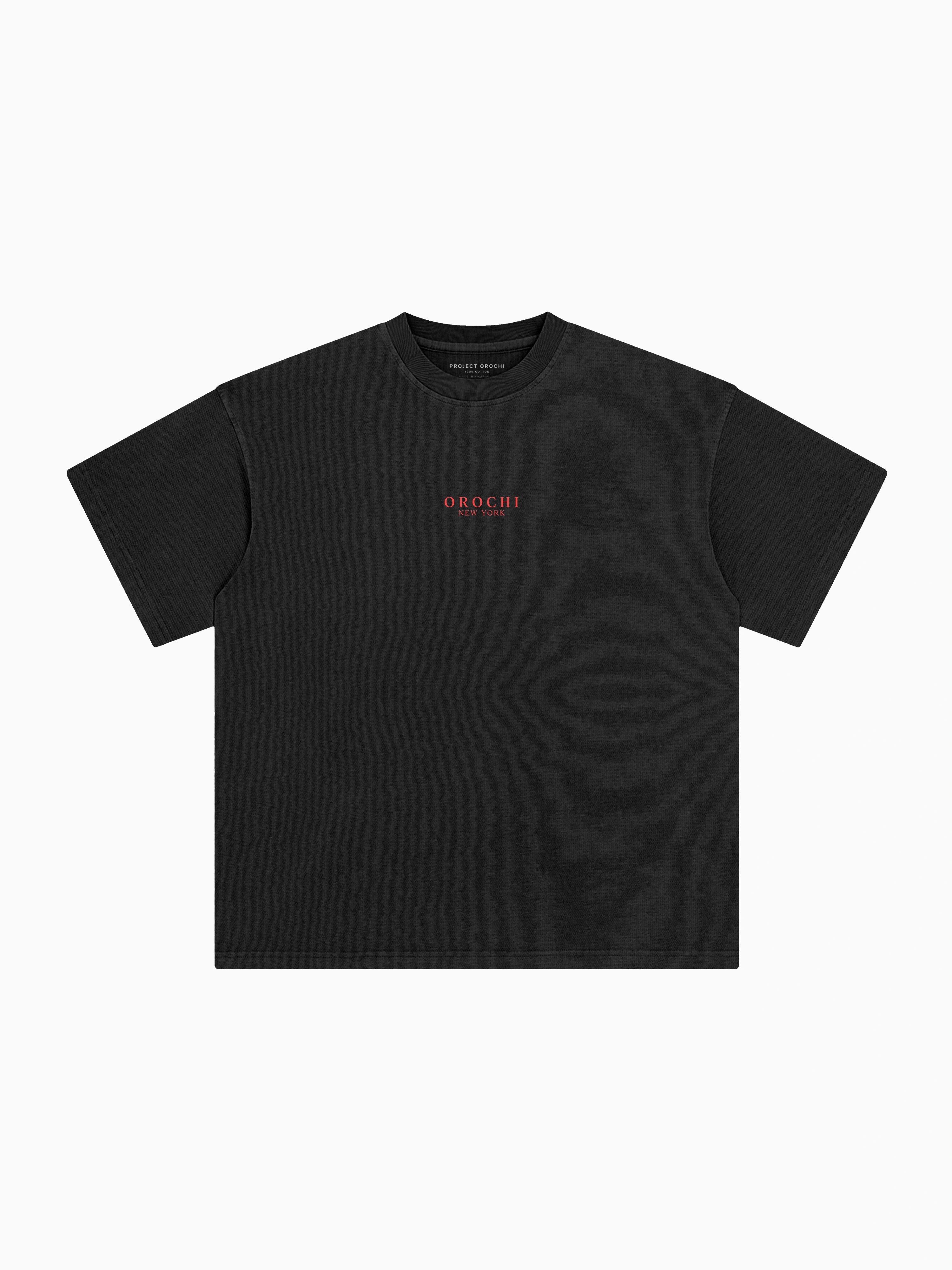 Twin Tigers Box Tee - Black