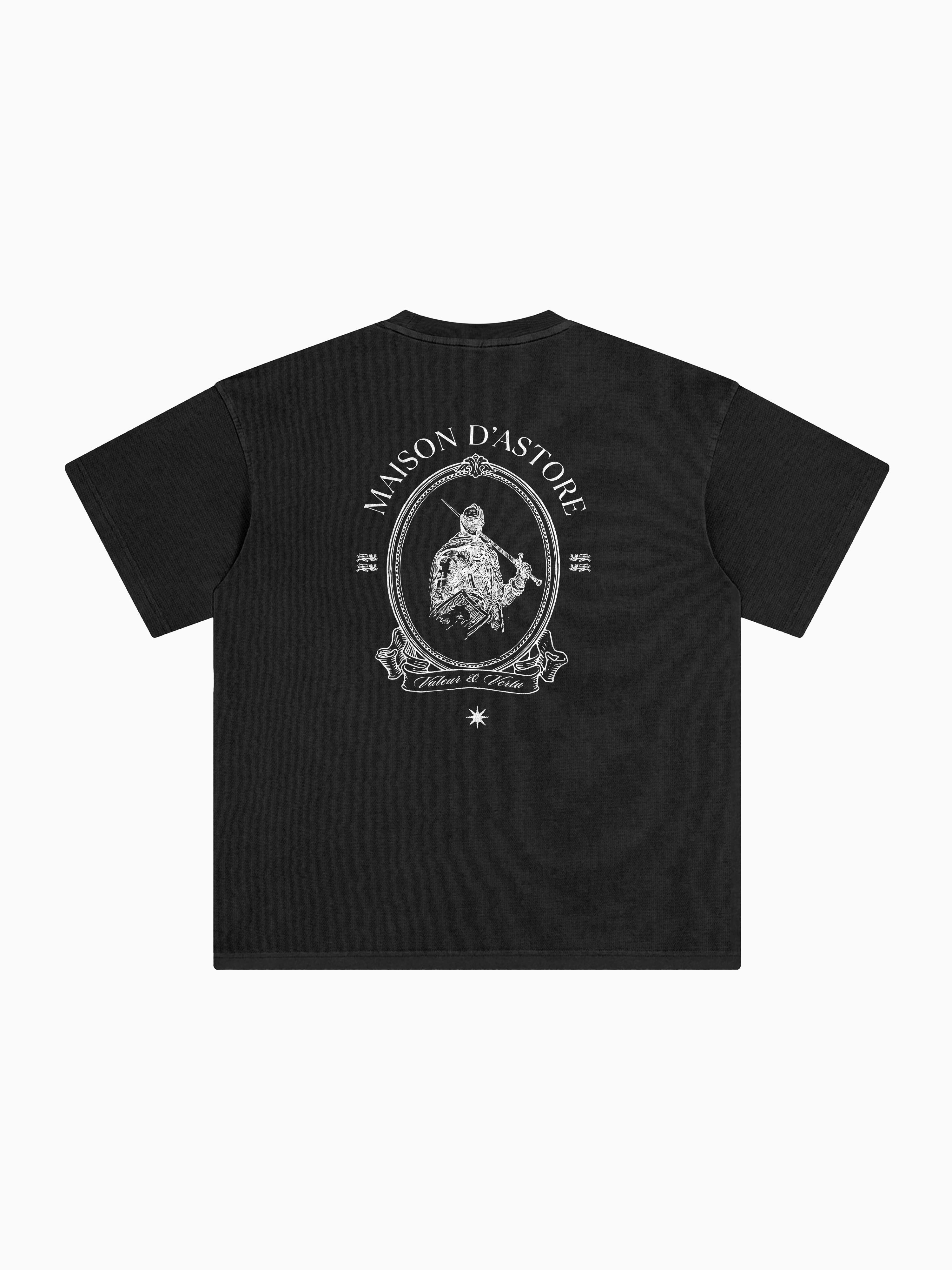 Valor Box Tee - Black