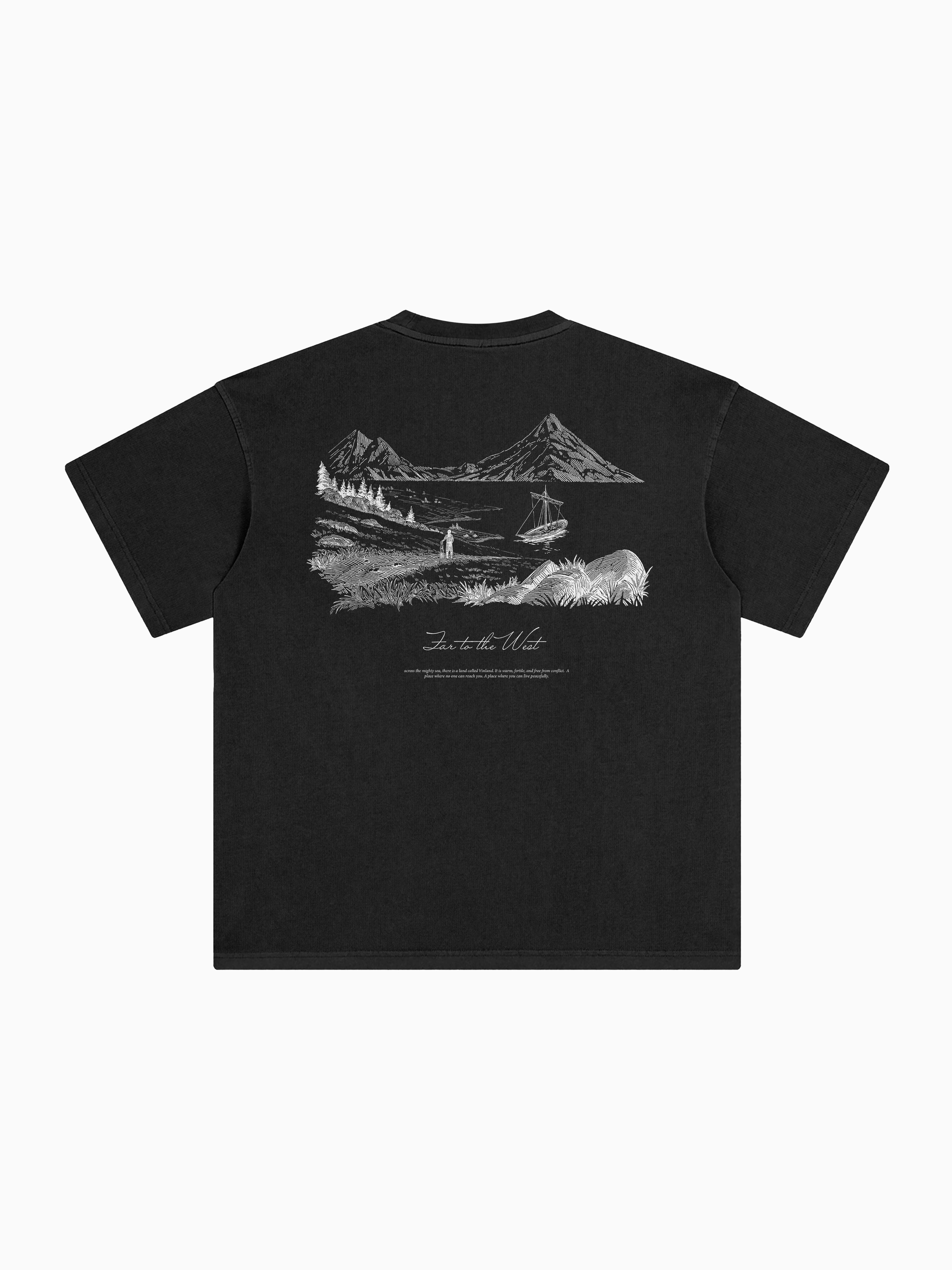 Vinland Box Tee - Black
